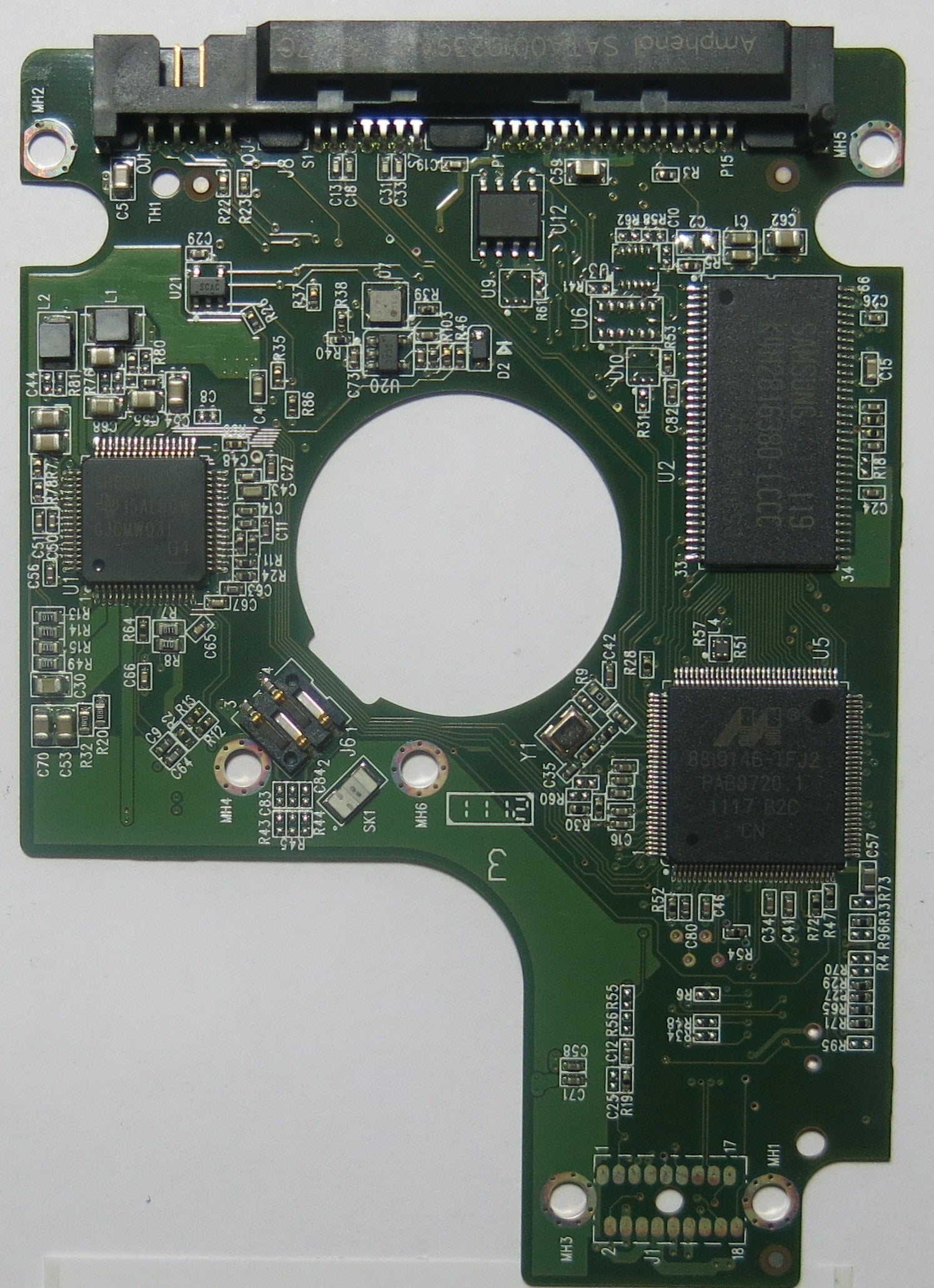 WESTERN DIGITAL WD2500BEKT-66PVMT0 2060-771692-005 REV A PCB