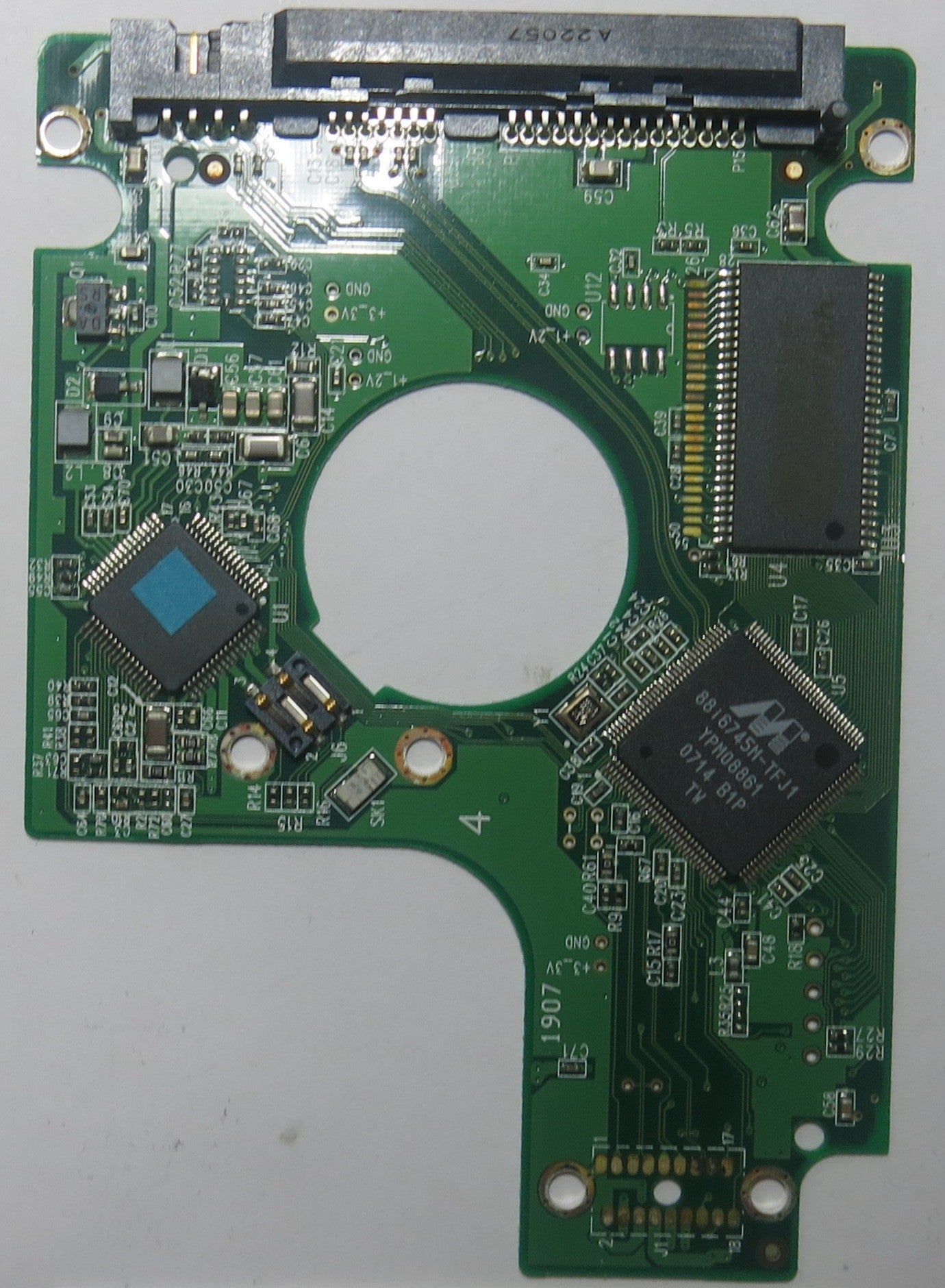 WESTERN DIGITAL WD2500BEVS-00UST0 2060-701499-000 REV P1 PCB
