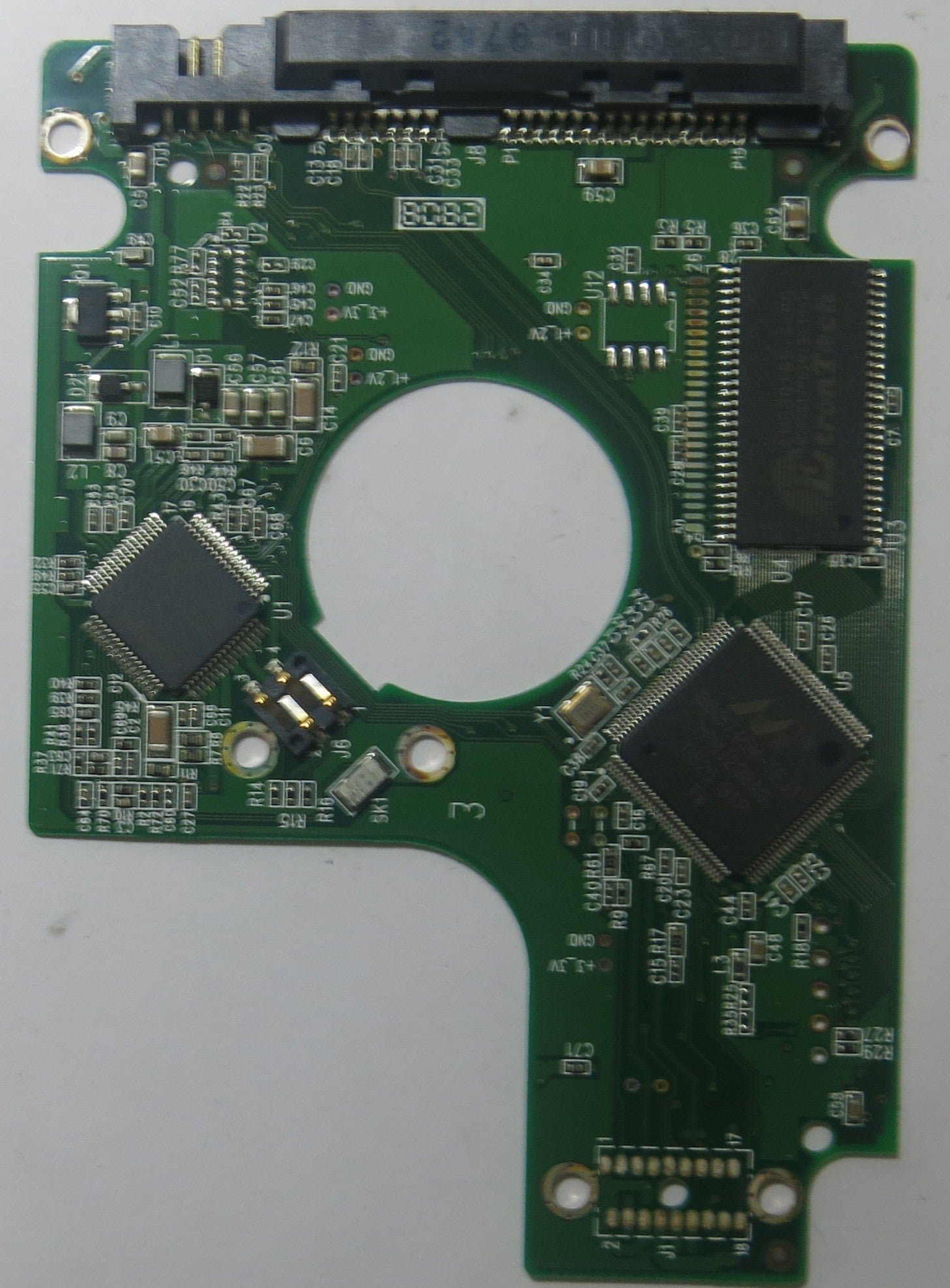 WESTERN DIGITAL WD2500BEVS-26UST0 2060-701499-000 REV A PCB