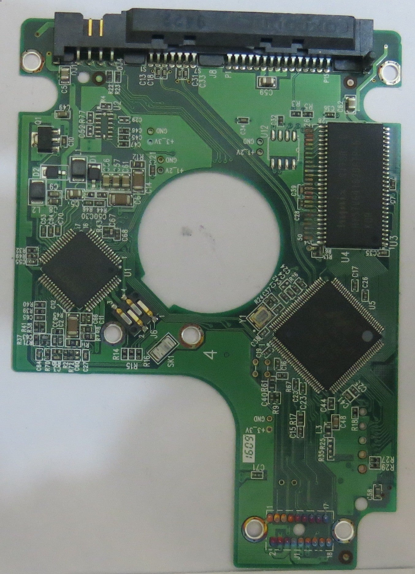WESTERN DIGITAL WD2500BEVS-26VAT0 2060-701499-000 RE A PCB