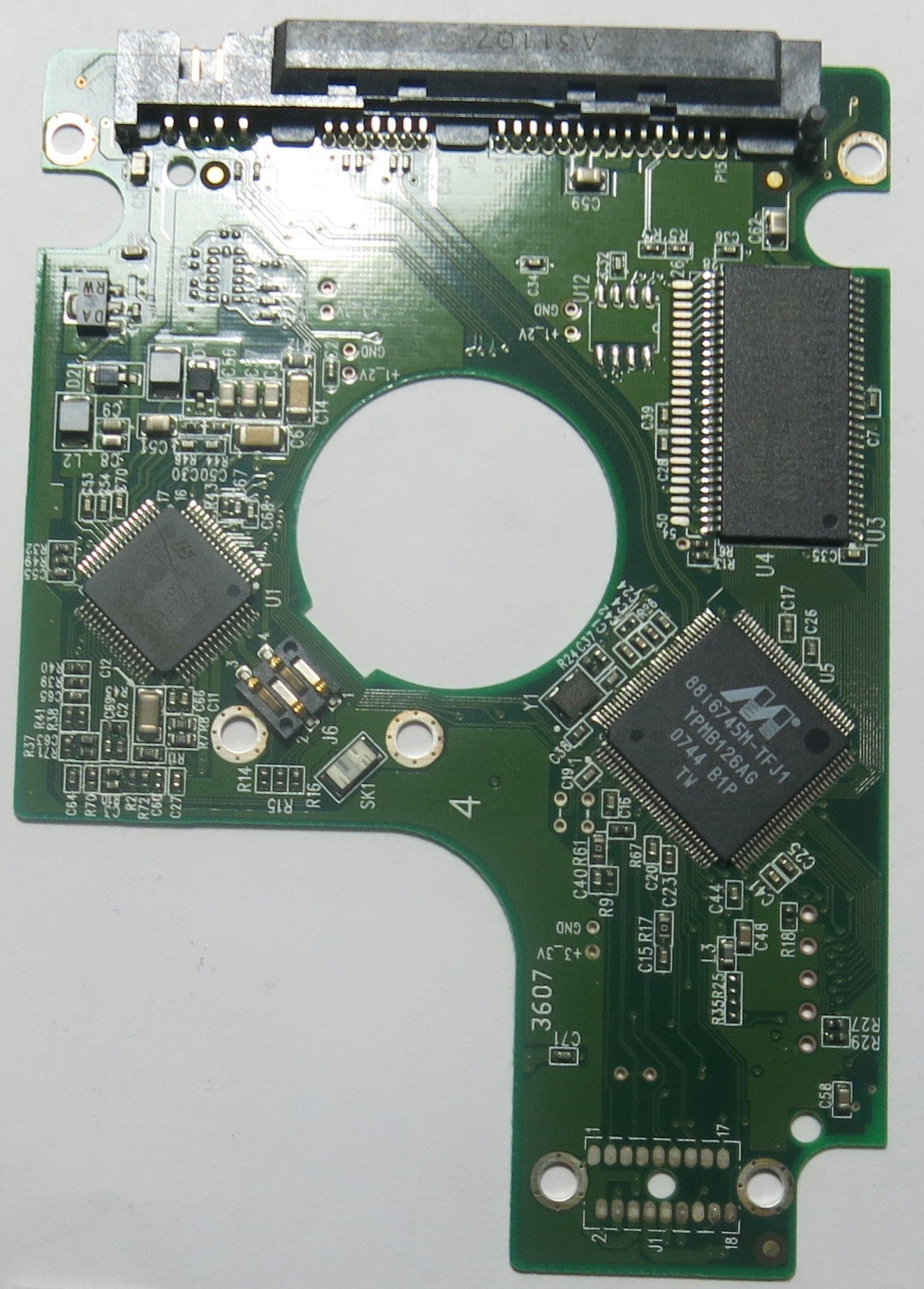 WESTERN DIGITAL WD2500BEVS-60UST0 2060-701499-000 REV A PCB