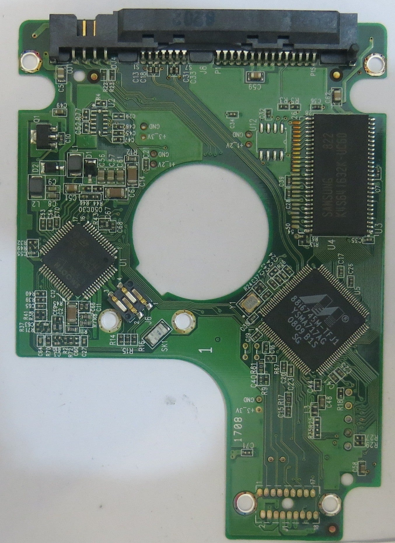 WESTERN DIGITAL WD2500BEVS-60UST0 2060-701499-000 REV A PCB