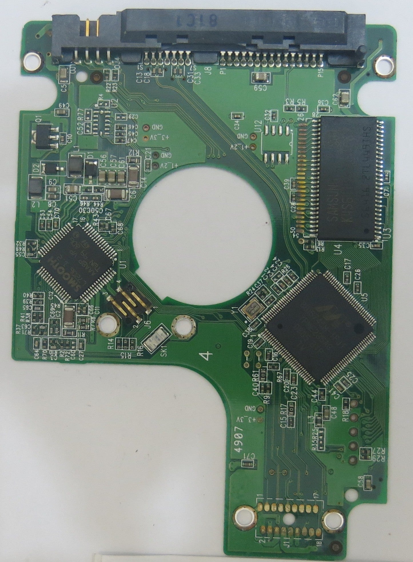 WESTERN DIGITAL WD2500BEVS-60UST0 2060-701499-000 REV A PCB