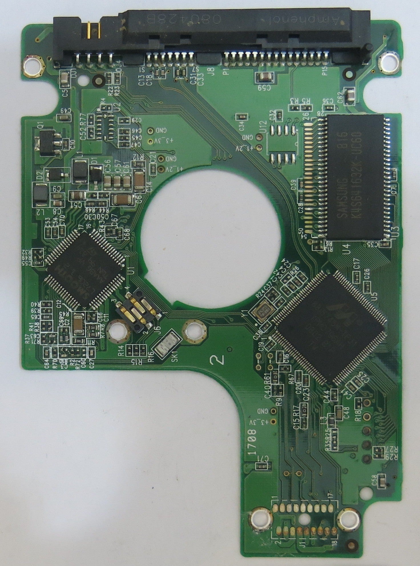 WESTERN DIGITAL WD2500BEVS-75UST0 2060-701499-000 REV A PCB