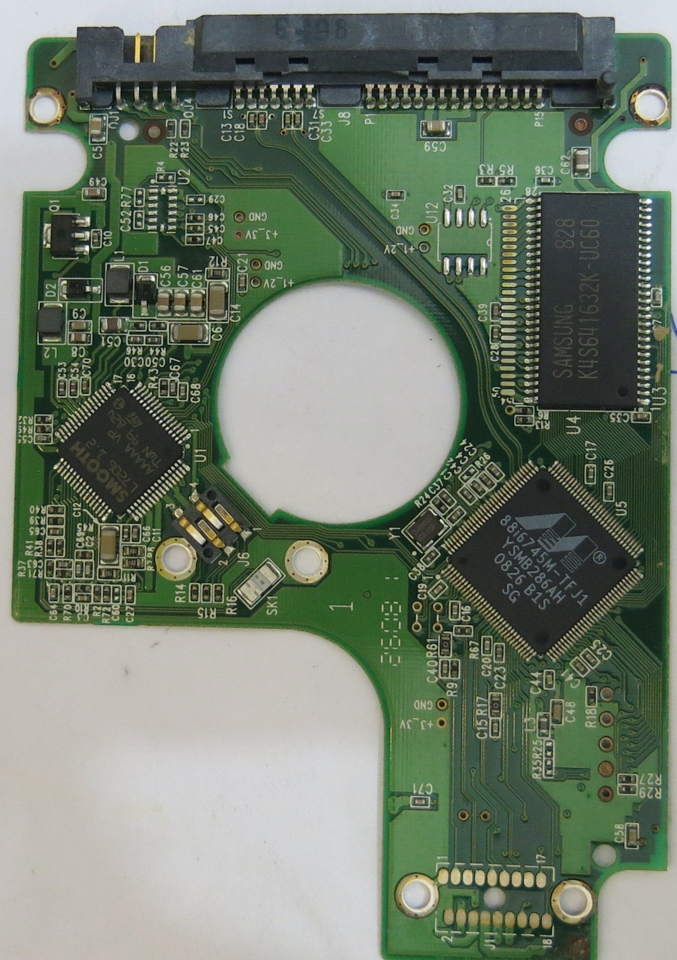 WESTERN DIGITAL WD2500BEVS-75UST0 2060-701499-000 REV A PCB