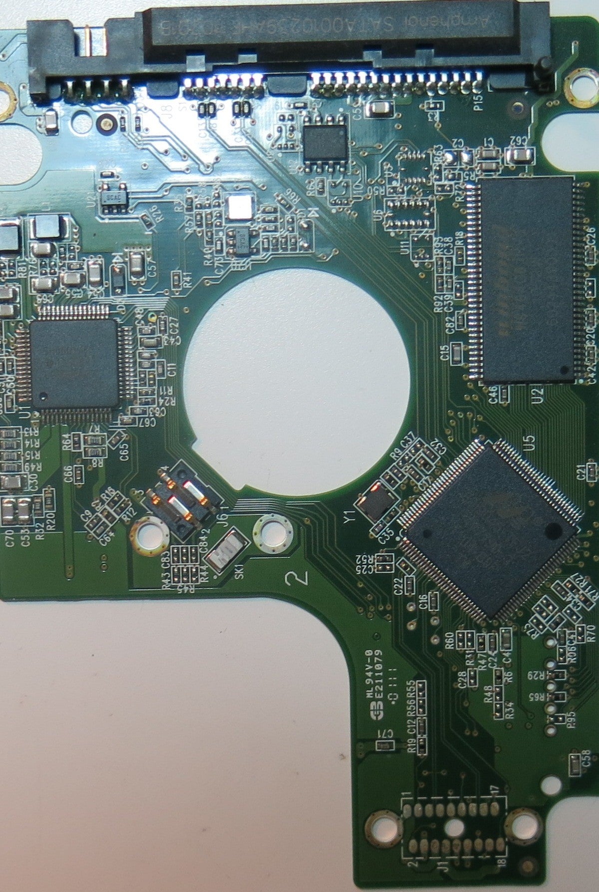 WESTERN DIGITAL WD2500BEVT-08A23T1,  PCB