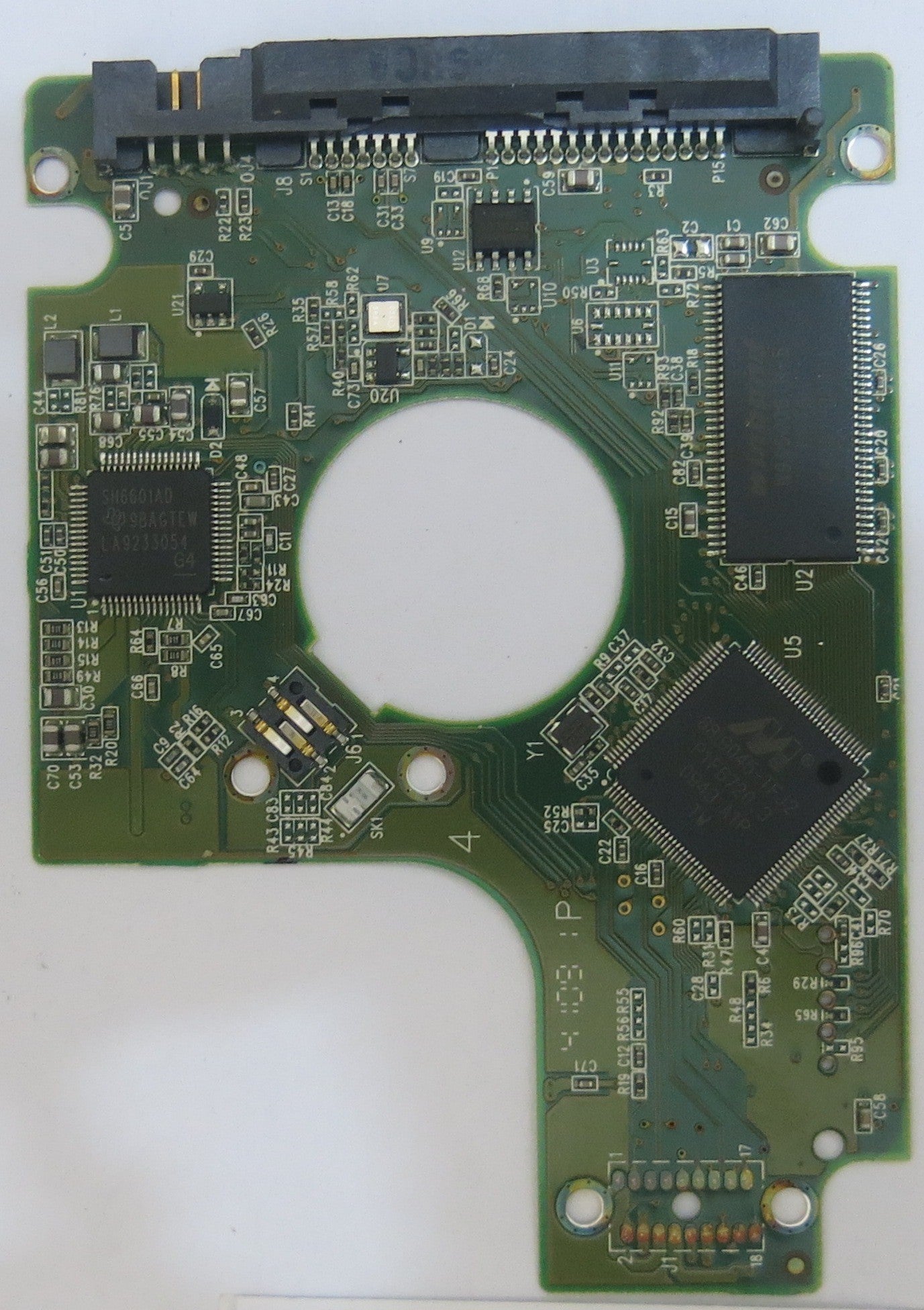 WESTERN DIGITAL WD2500BEVT-22A23T0 2060-771672-001 REV P1 PCB