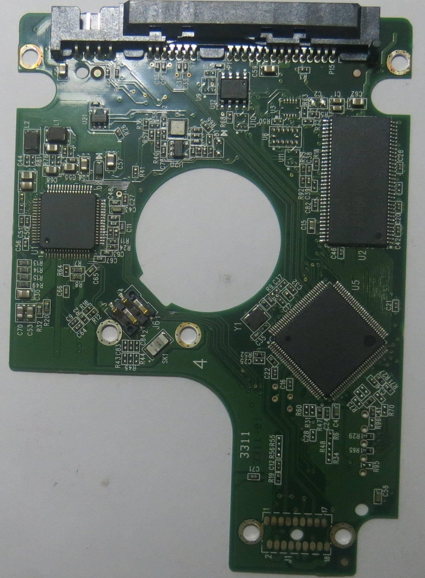 WESTERN DIGITAL WD2500BEVT-75A23T0 2060-771672-004 REV A PCB