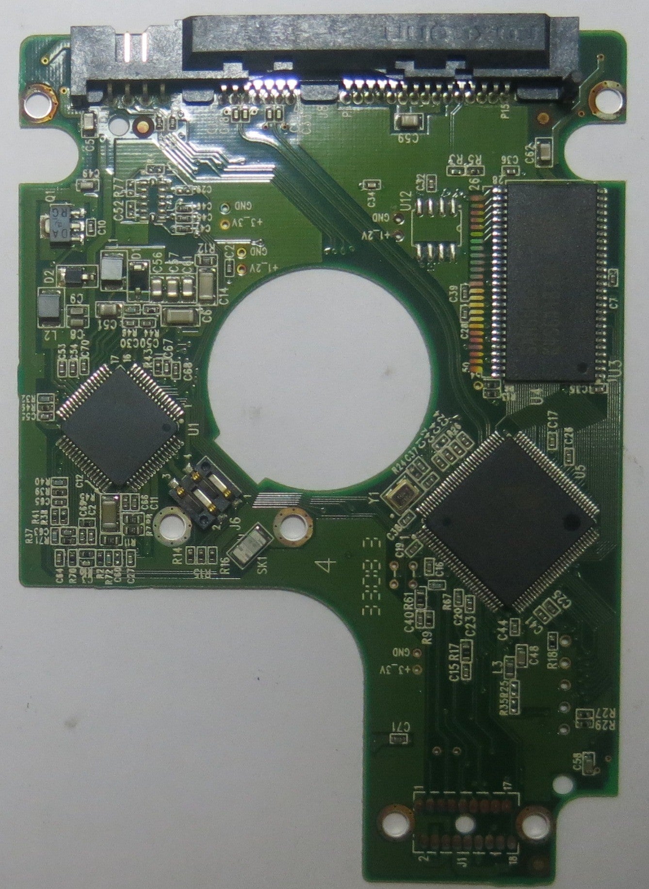 WESTERN DIGITAL WD2500BEVT-75ZCT2 2060-701499-000 REV A PCB