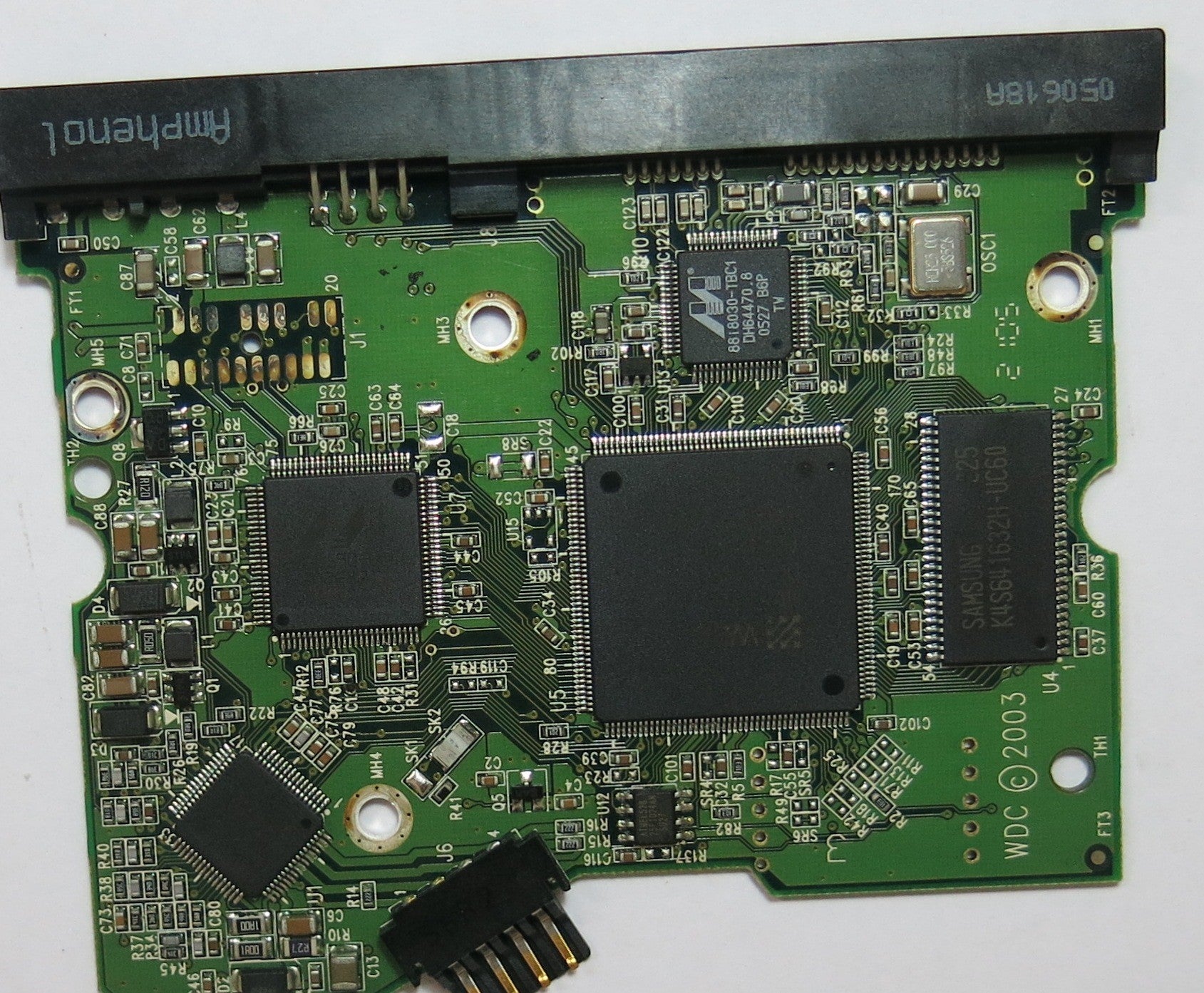 WESTERN DIGITAL WD2500SD'01KCC0, DCM 2060-701267-001,  PCB