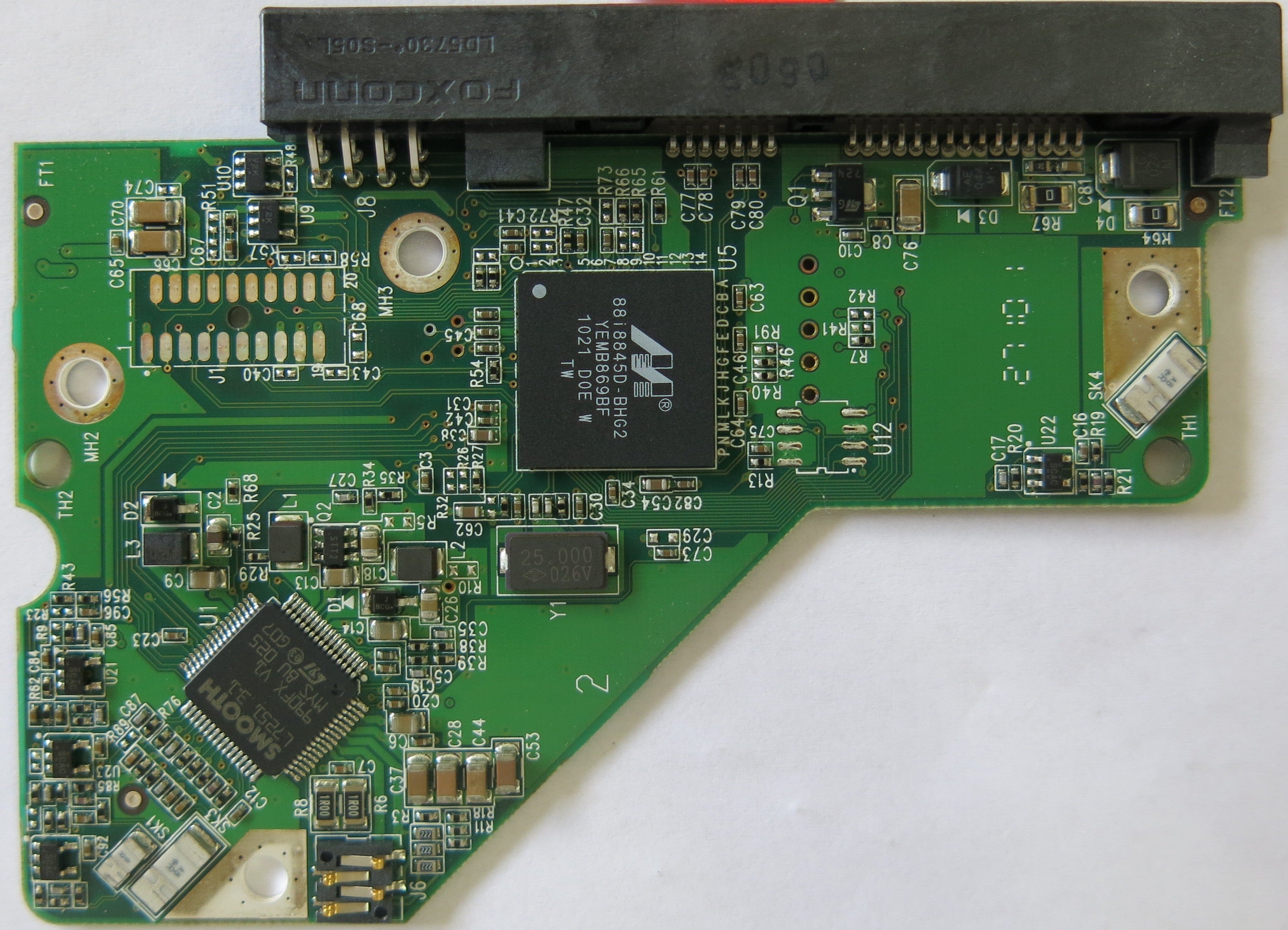WESTERN DIGITAL WD2502ABYS-02B7A0 2060-701537-004 REV A PCB