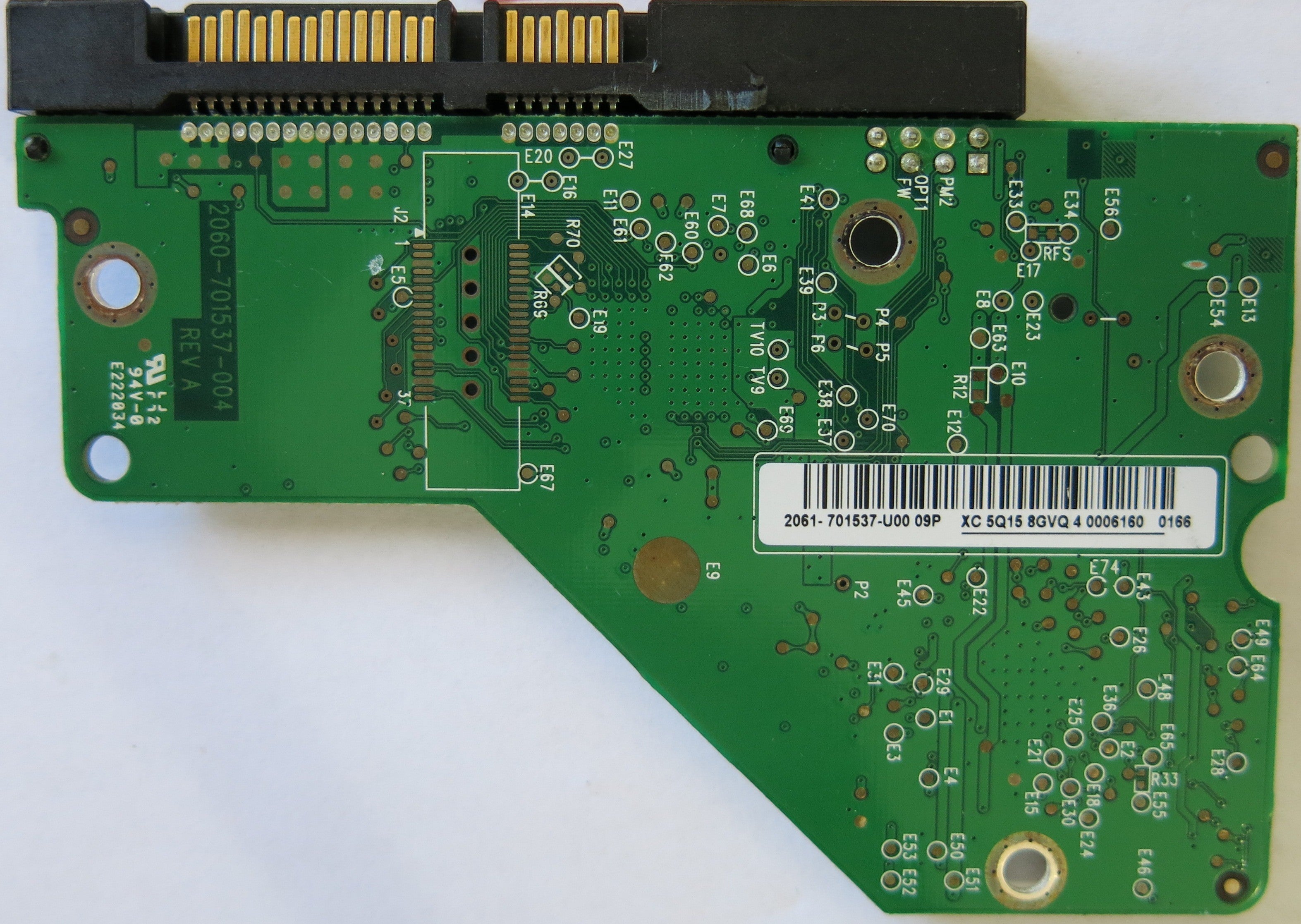 WD2502ABYS-02B7A0 2060-701537-004 REV A PCB