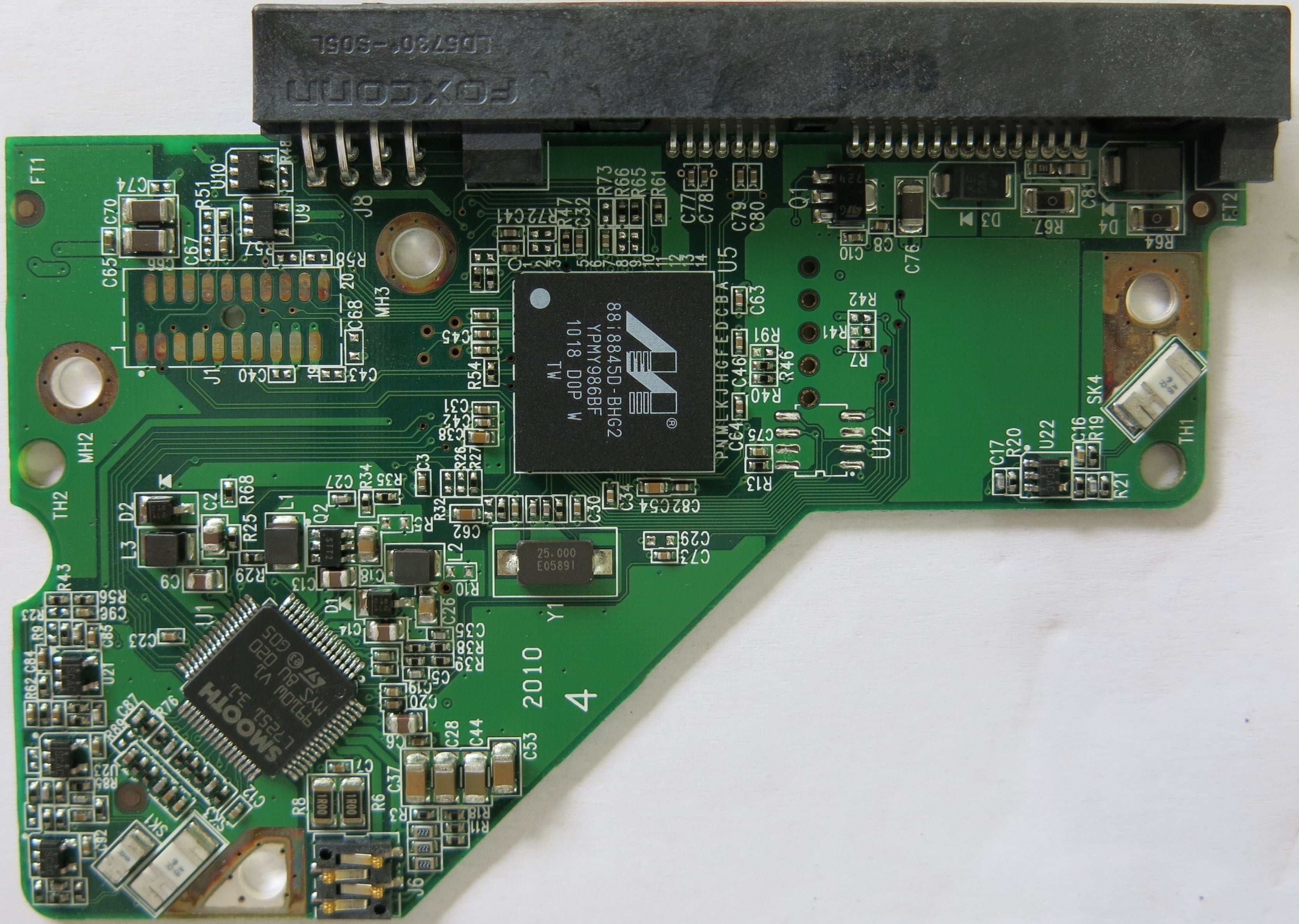 WD2502ABYS-02B7A0 2060-701537-004 REV A PCB