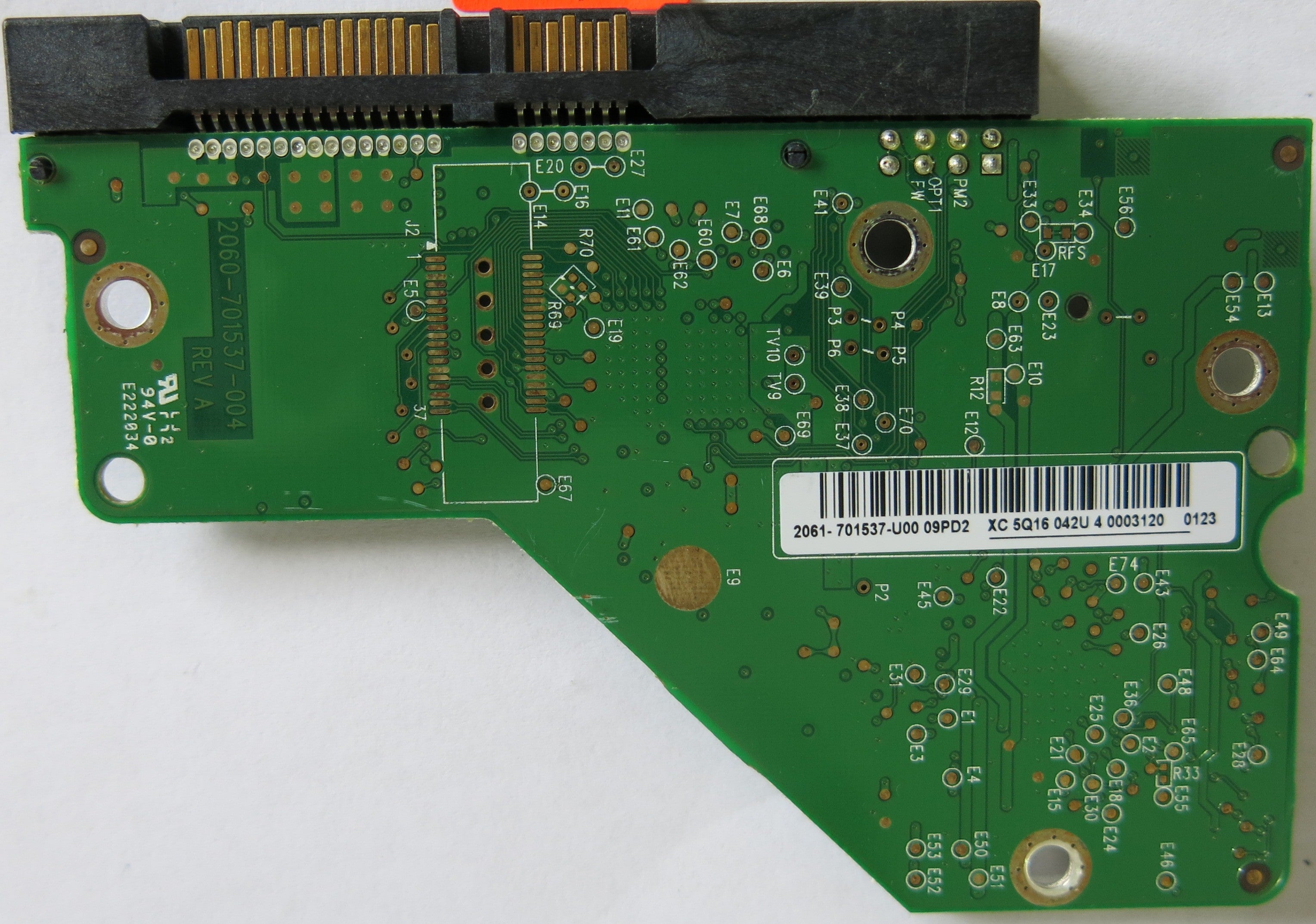 WESTERN DIGITAL WD2502ABYS-02B7A0 2060-701537-004 REV A PCBC