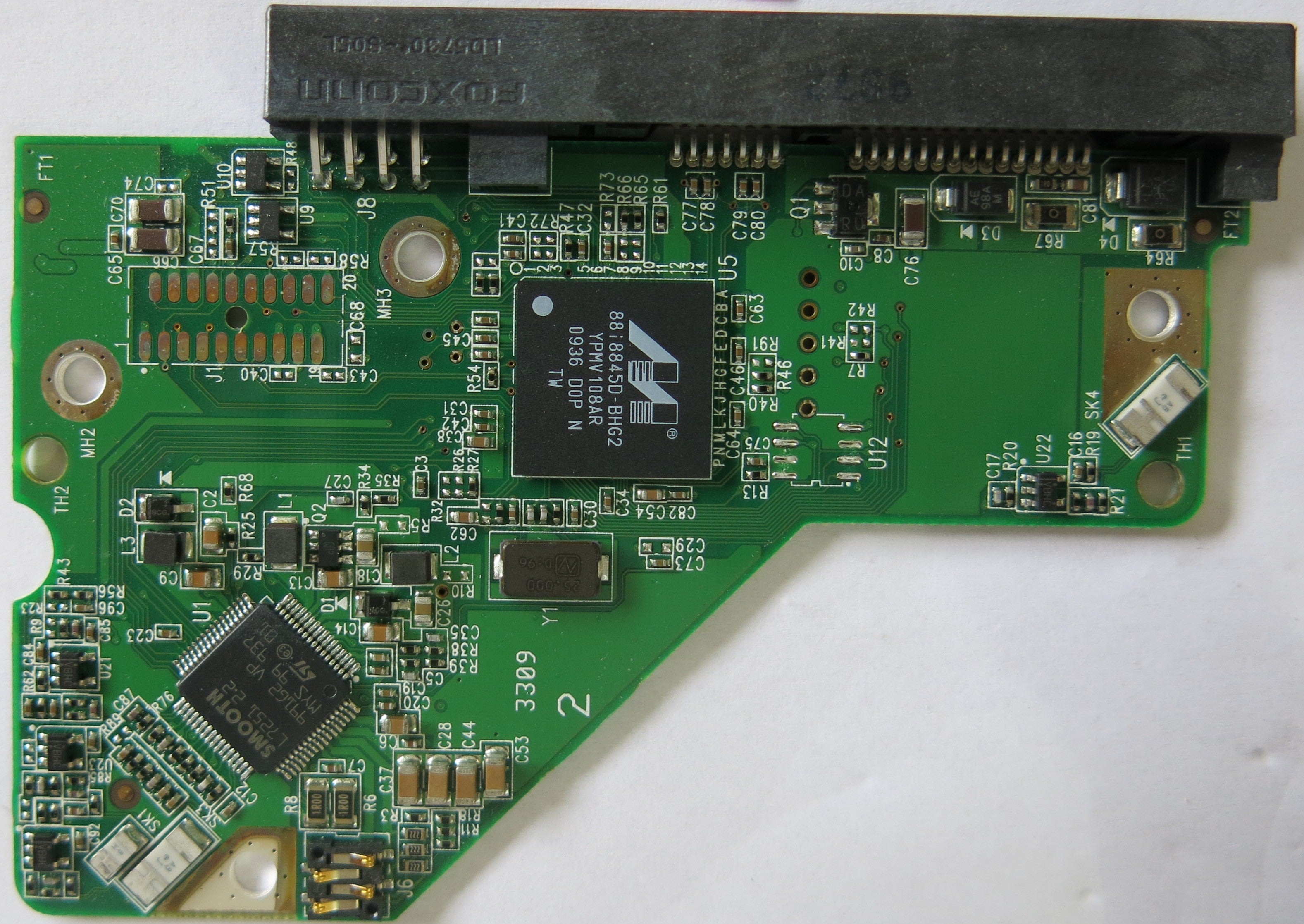 WESTERN DIGITAL WD2502ABYS-02B7A0 2060-701537-004 REV A PCBC