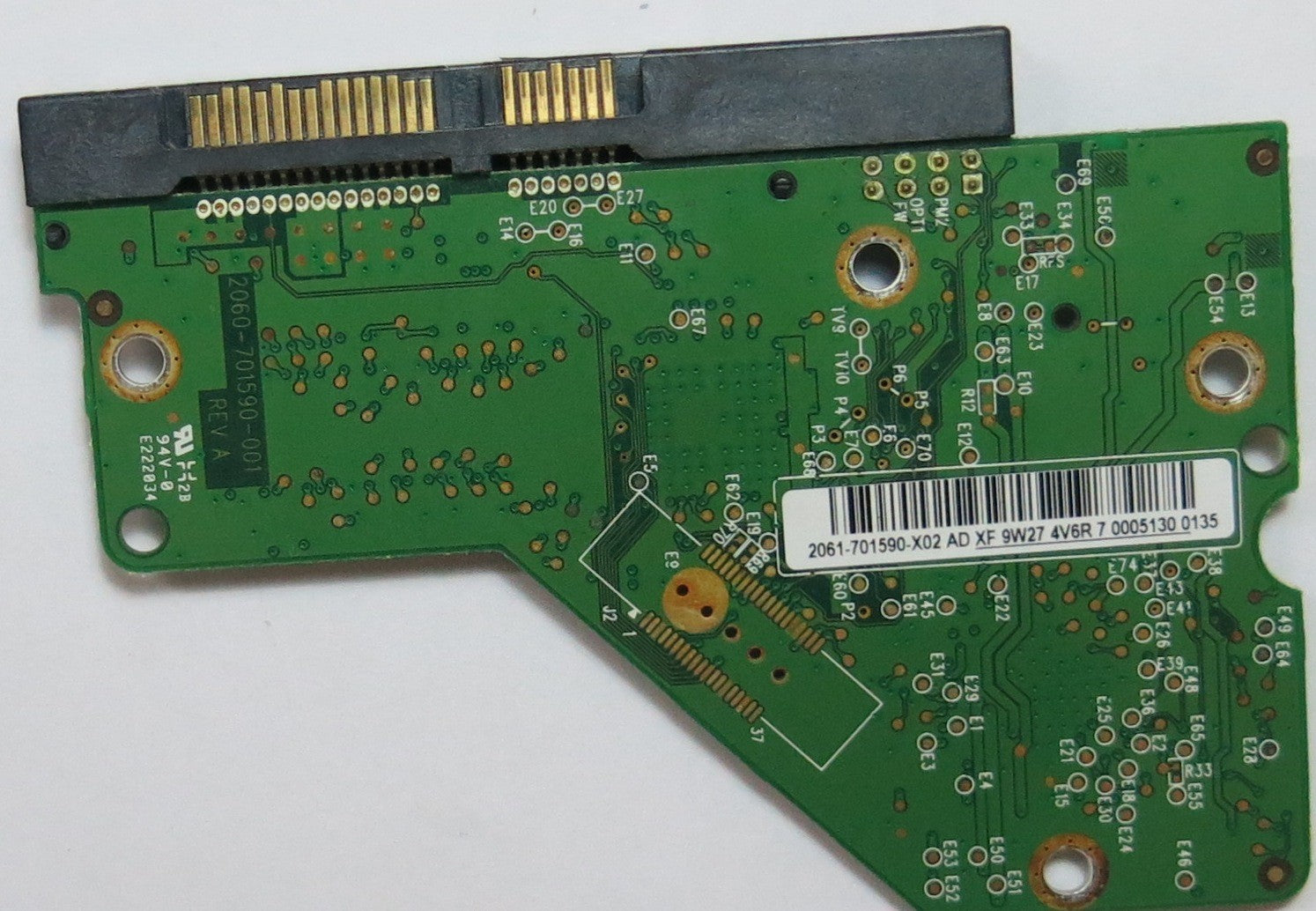WESTERN DIGITAL WD3200AAJS'56M0A0, DCM 2060-701590-001 REV A,  PCB