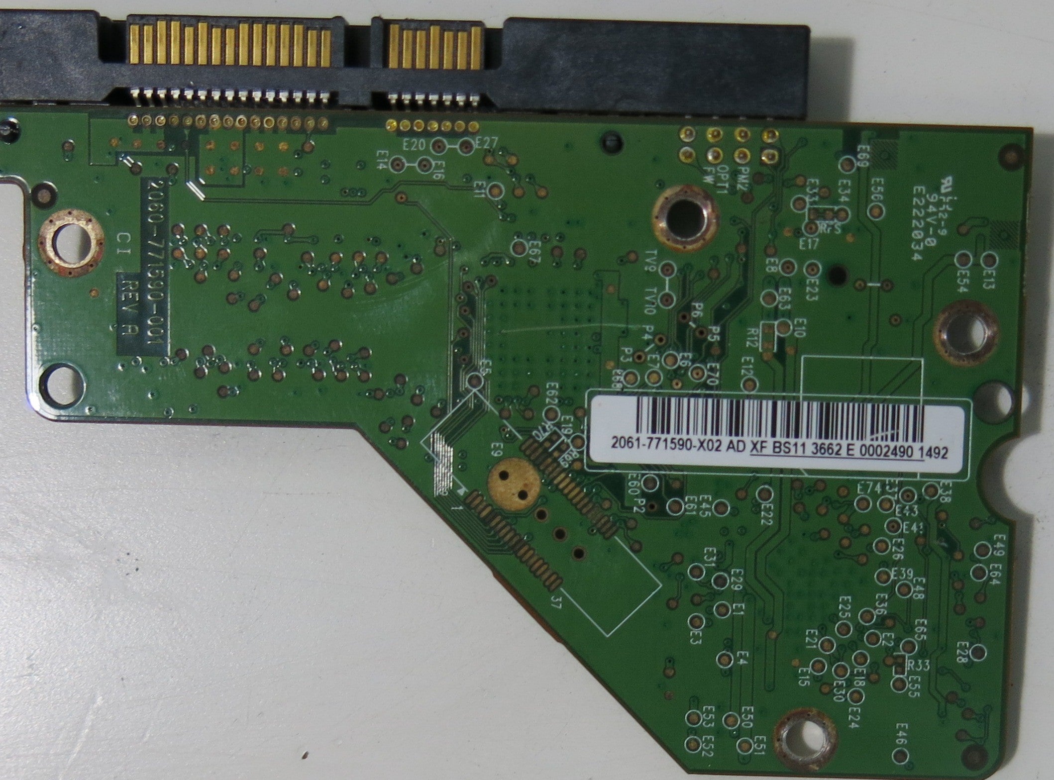 WESTERN DIGITAL WD3200AAJS-56M0A0,  PCB