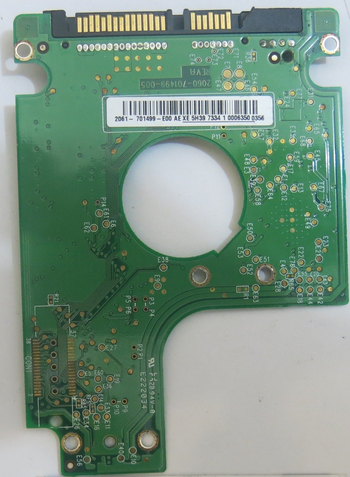 WESTERN DIGITAL WD3200BEVS-26VAT0 2060-701599-005 REV A PCB