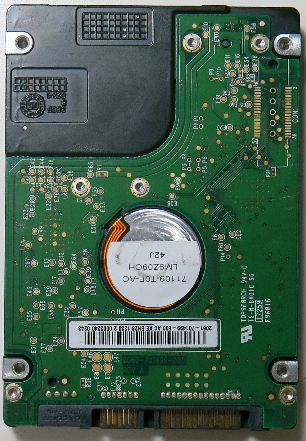 WD3200BEVT-00ZCT0 PN FW HHNT2HNB 320.GB