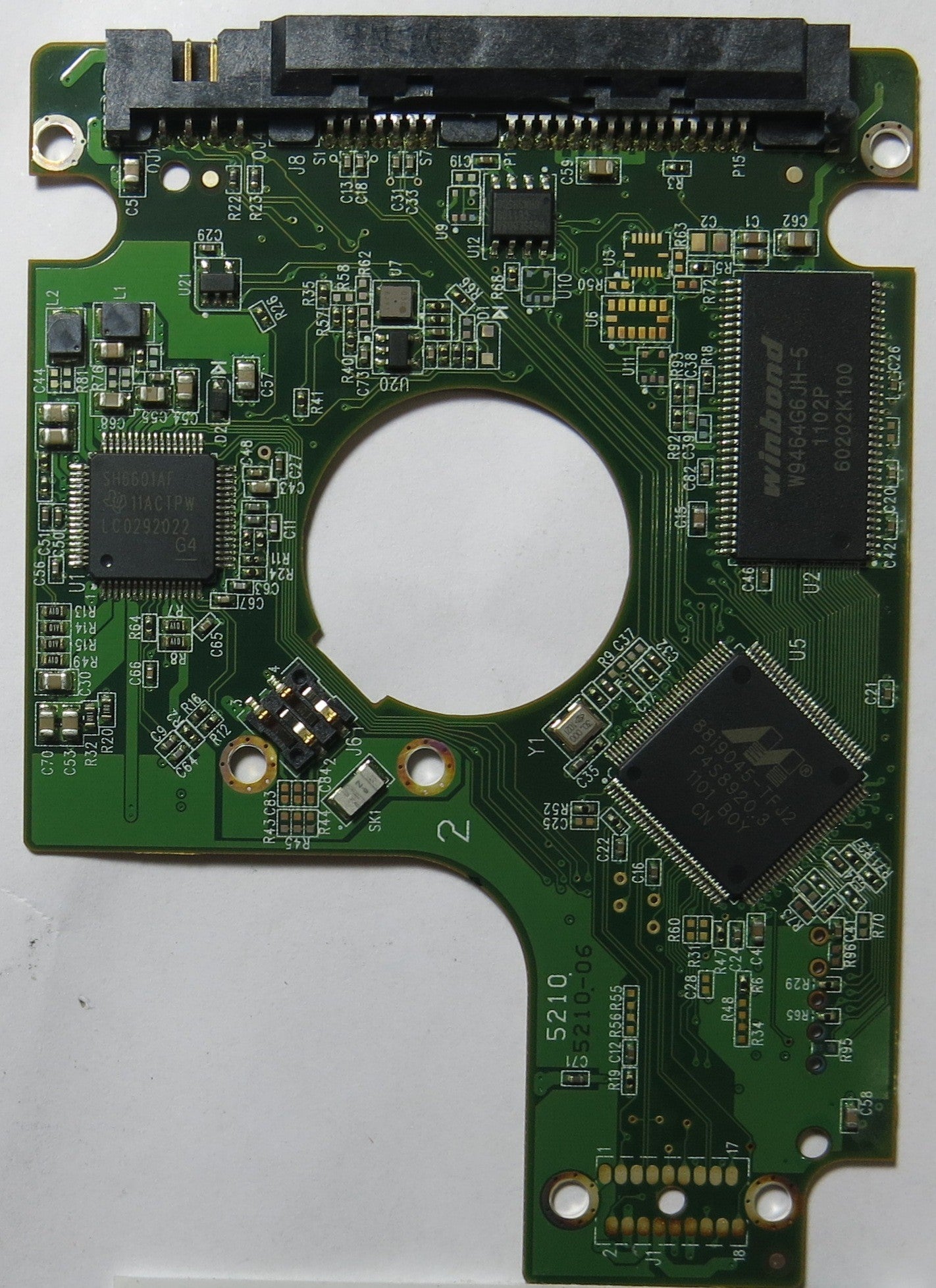 WESTERN DIGITAL WD3200BEVT-22A23T0 2060-771672-004 PCB