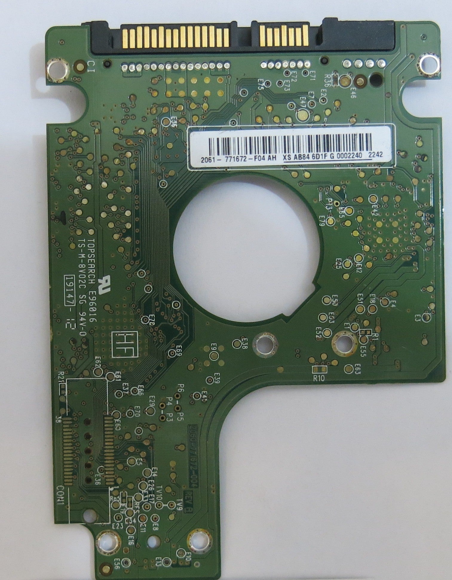 WESTERN DIGITAL WD3200BEVT-22A23T0 2060-771672-004 REV B PCB