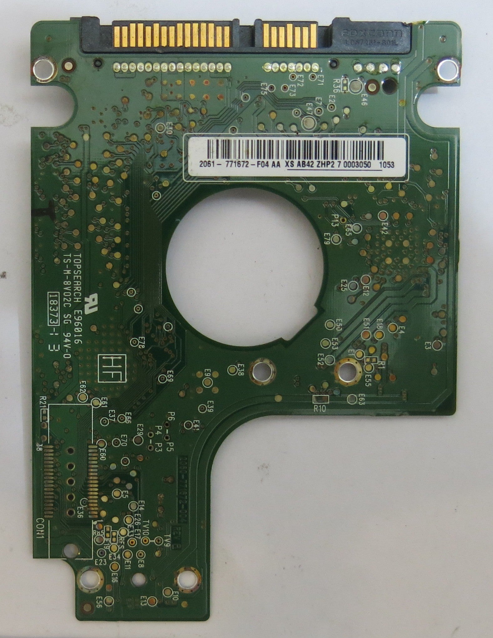 WESTERN DIGITAL WD3200BEVT-22A23T0 2060-771672-004 REV B PCB