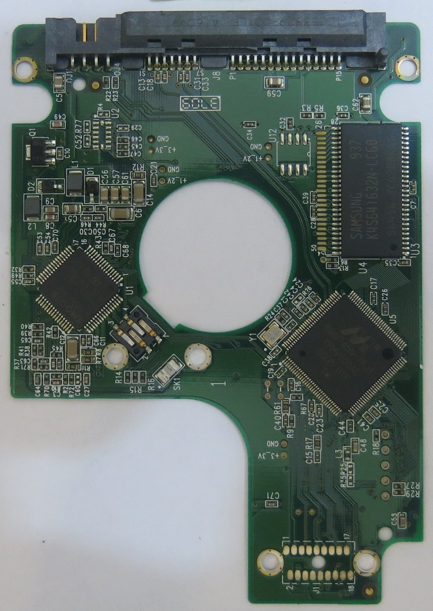 WESTERN DIGITAL WD3200BEVT-22ZCT0 2060-701490-005 REV  A PCB