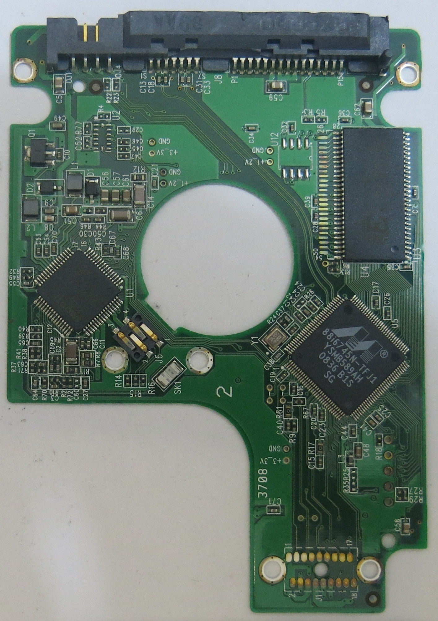 WESTERN DIGITAL WD3200BEVT-60ZCT1 2060-701499-000 REV A PCB