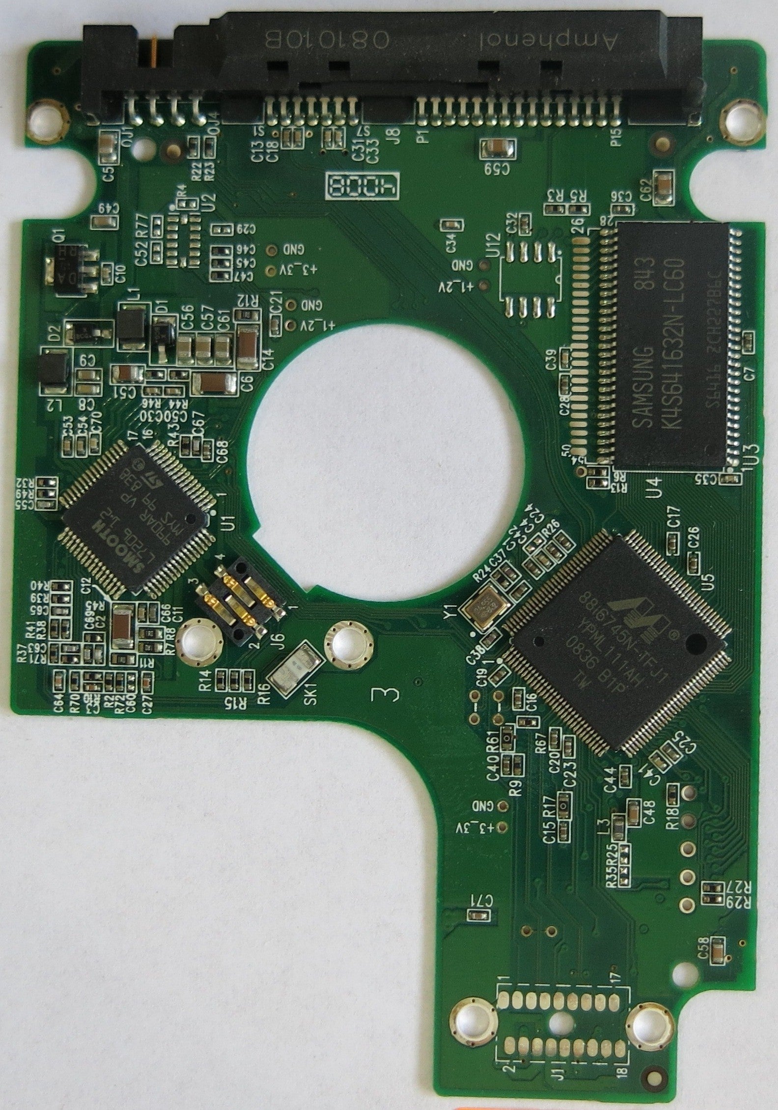 WESTERN DIGITAL WD3200BEVT-60ZCT1 DCM DBYTJBBB  PCB2060-701499-000 REV A