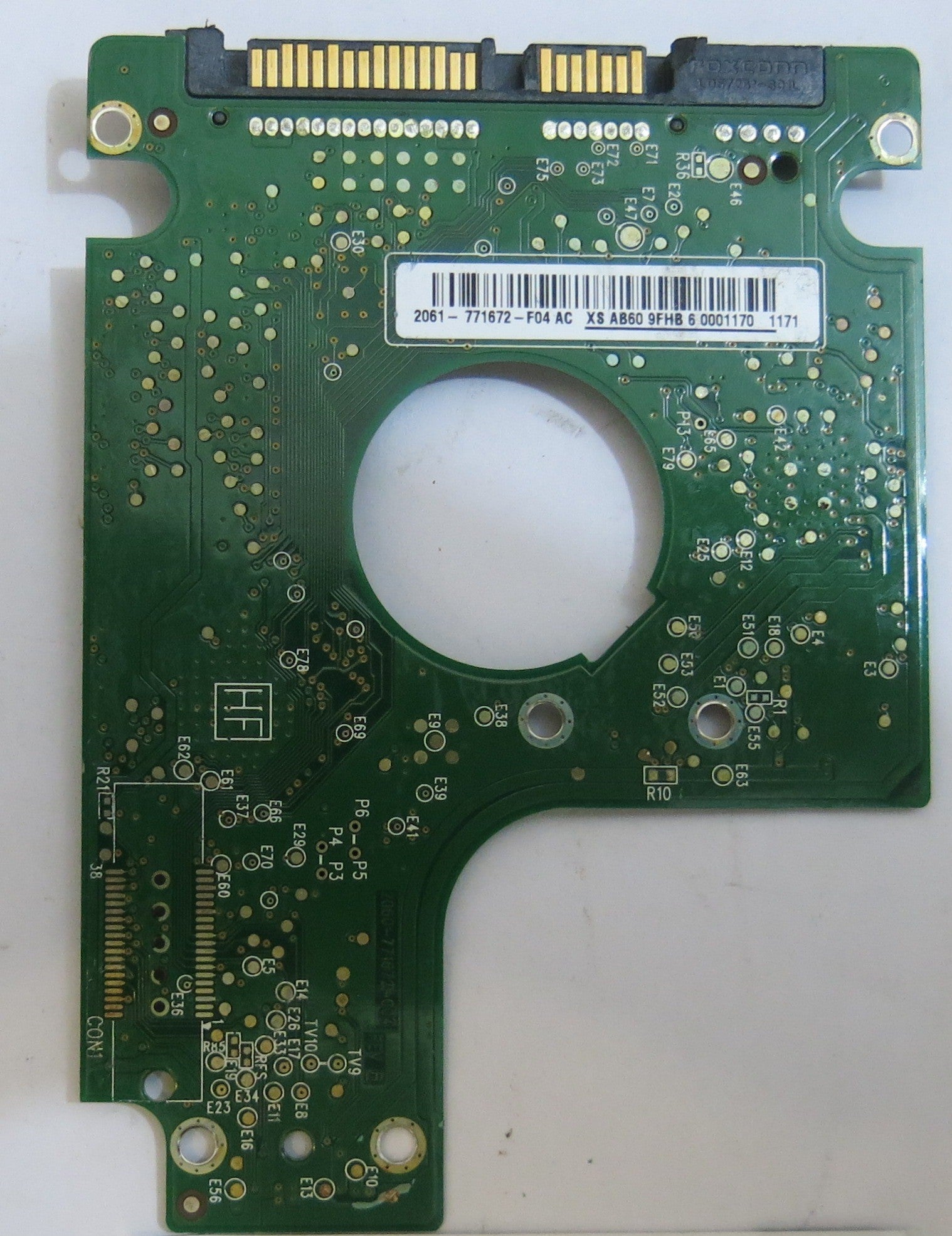 WESTERN DIGITAL WD3200BEVT-75A23T0 2060-771672-004 REV A PCB