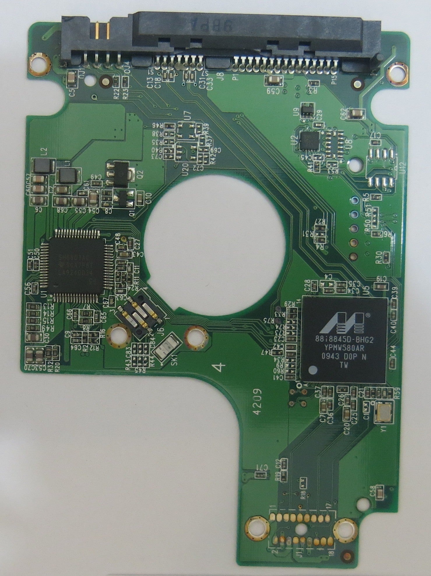 WESTERN DIGITAL WD3200BJKT-75F4T0 2060-701574-001 REV A PCB