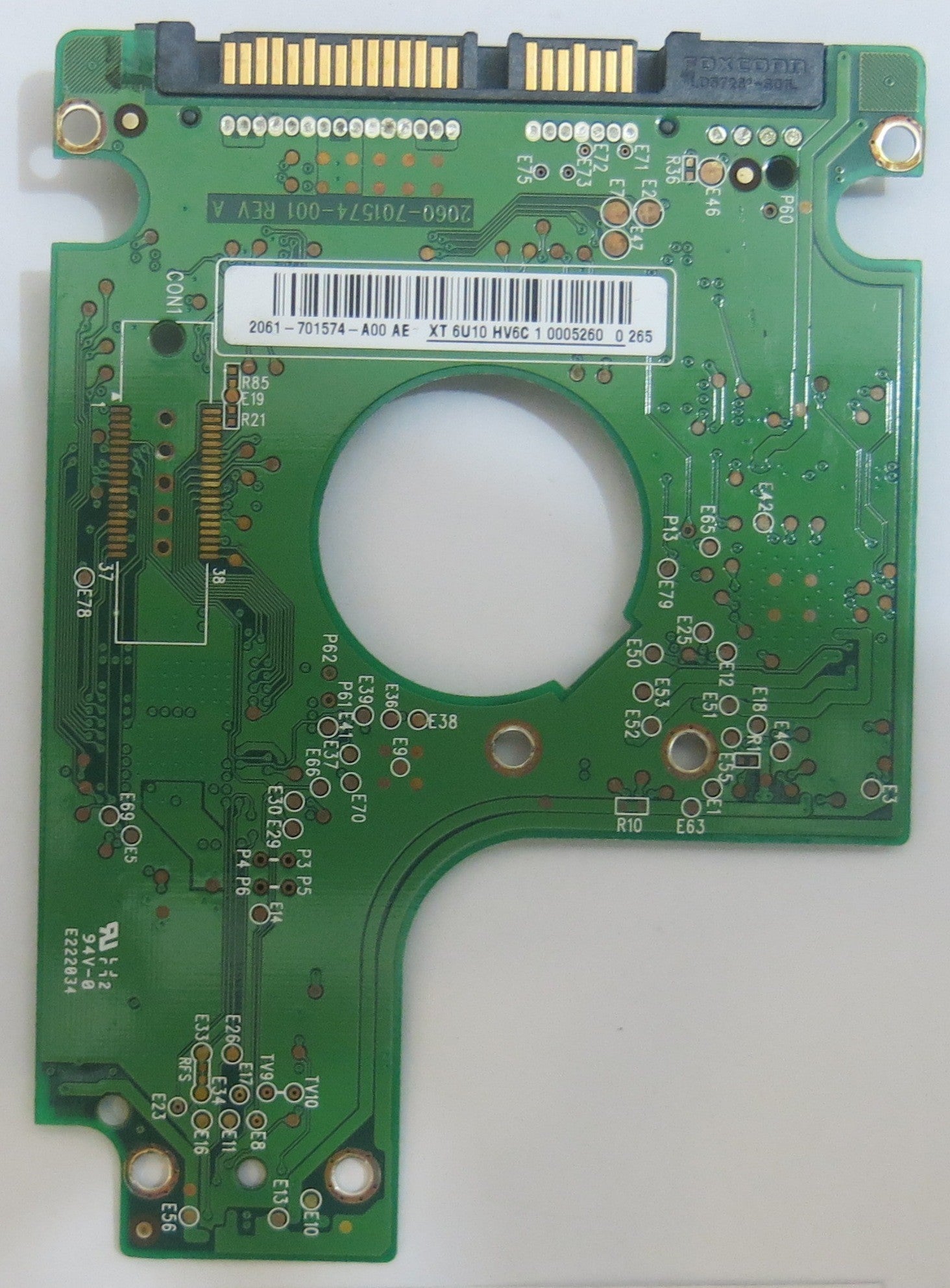 WESTERN DIGITAL WD3200BJKT-75F4T0 2060-701574-001 REV A PCB