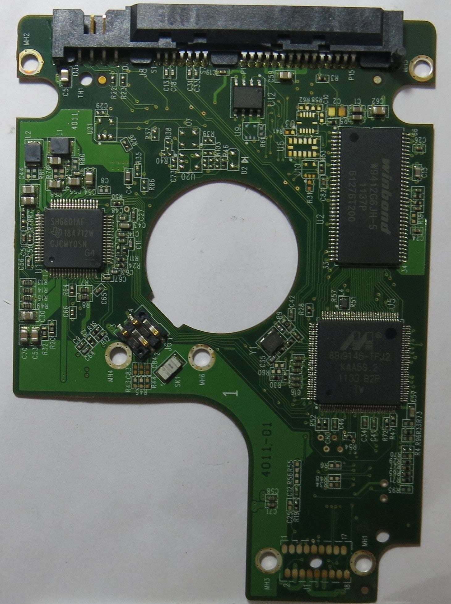 WESTERN DIGITAL WD3200BPVT-00HXZT1 2060-771692-005 PCB