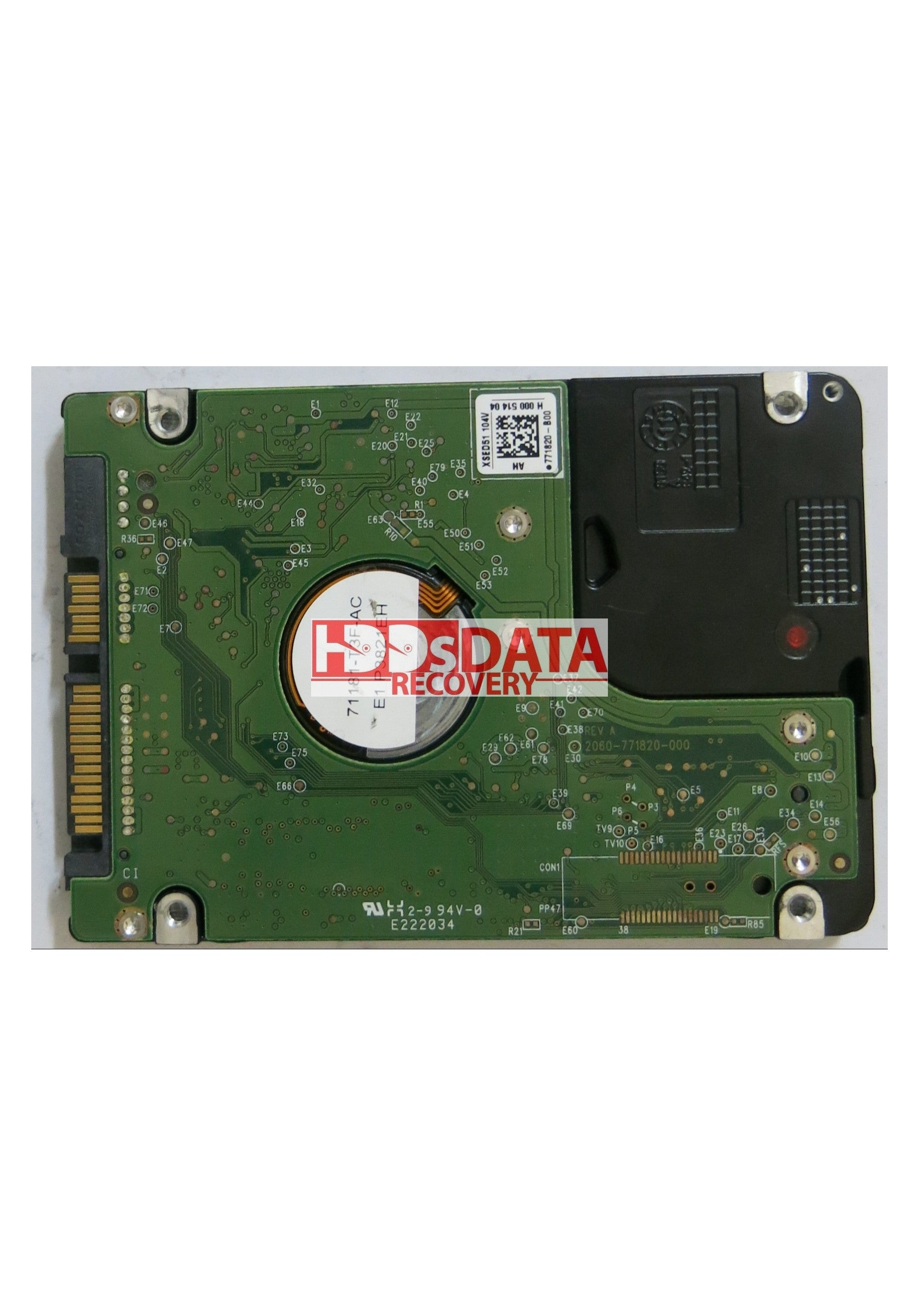 WD3200BPVT-00JJ5T0 , PCB:2060-771820-000 REV A, SERIAL NUMBER: WX41A83X0549, FW HEMTJHK, 320-GB