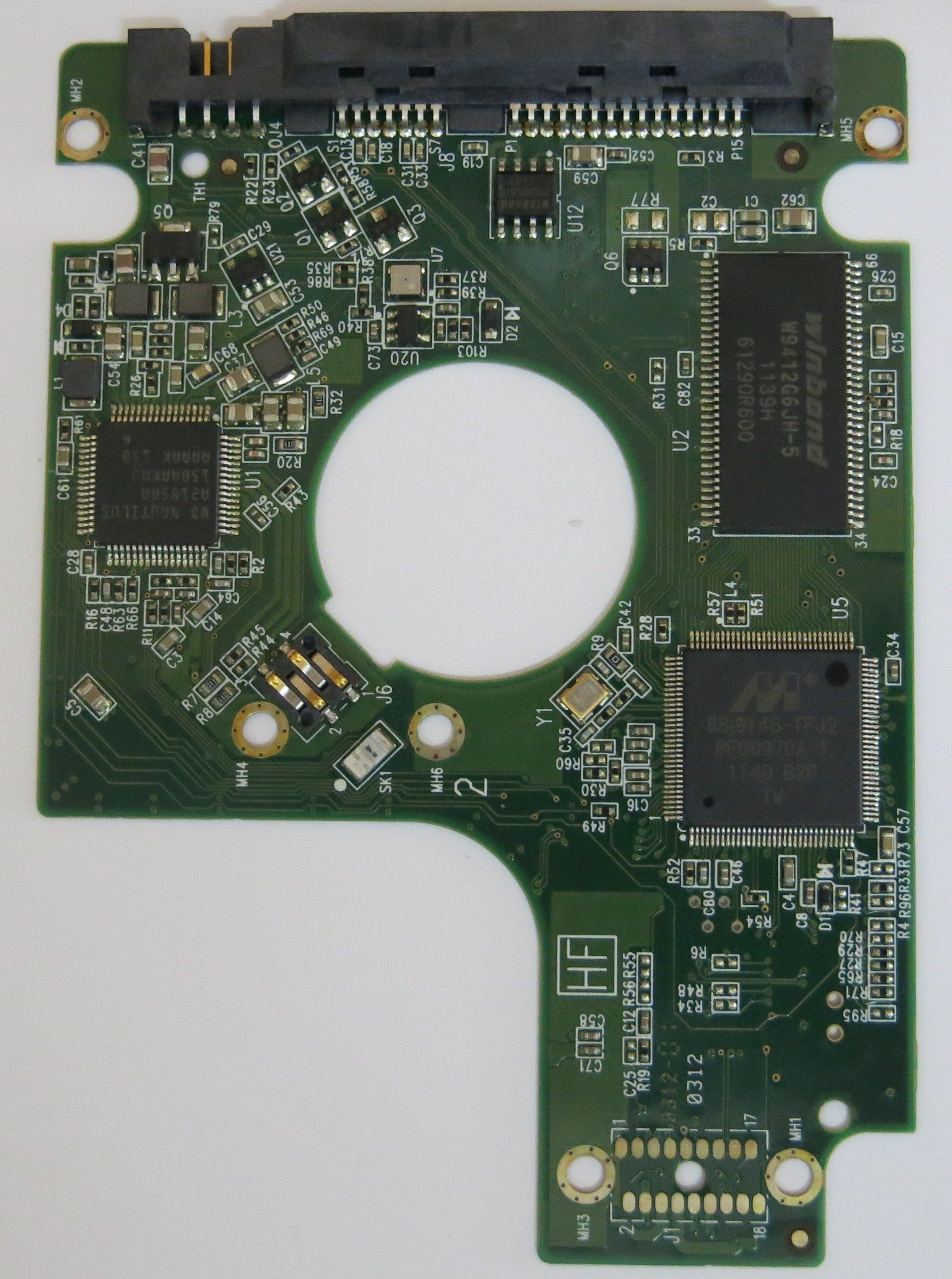 WESTERN DIGITAL WD3200BPVT-22JJ5T0 2060-771820-000 REV A PCB