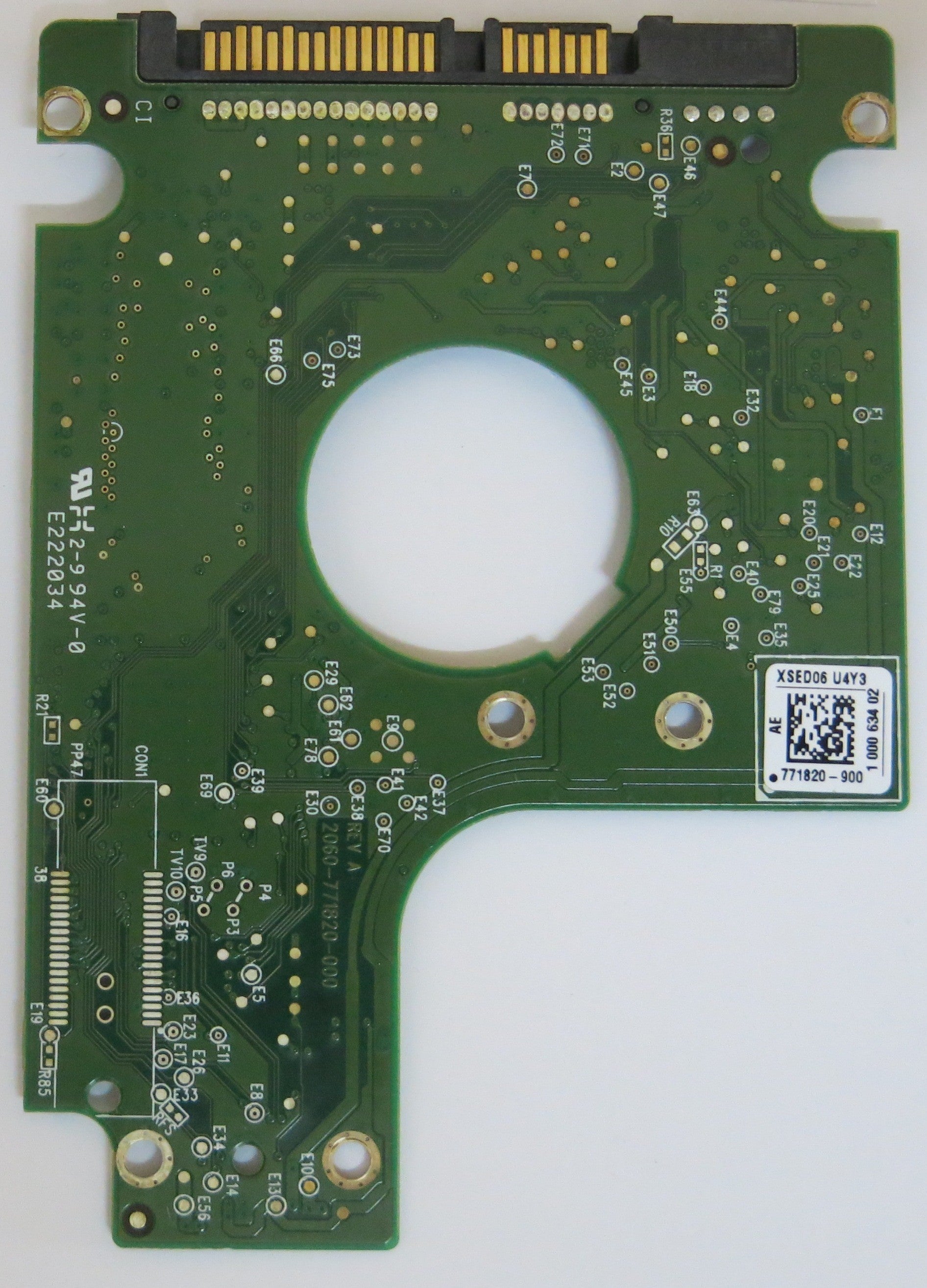 WESTERN DIGITAL WD3200BPVT-22JJ5T0 2060-771820-000 REV A PCB