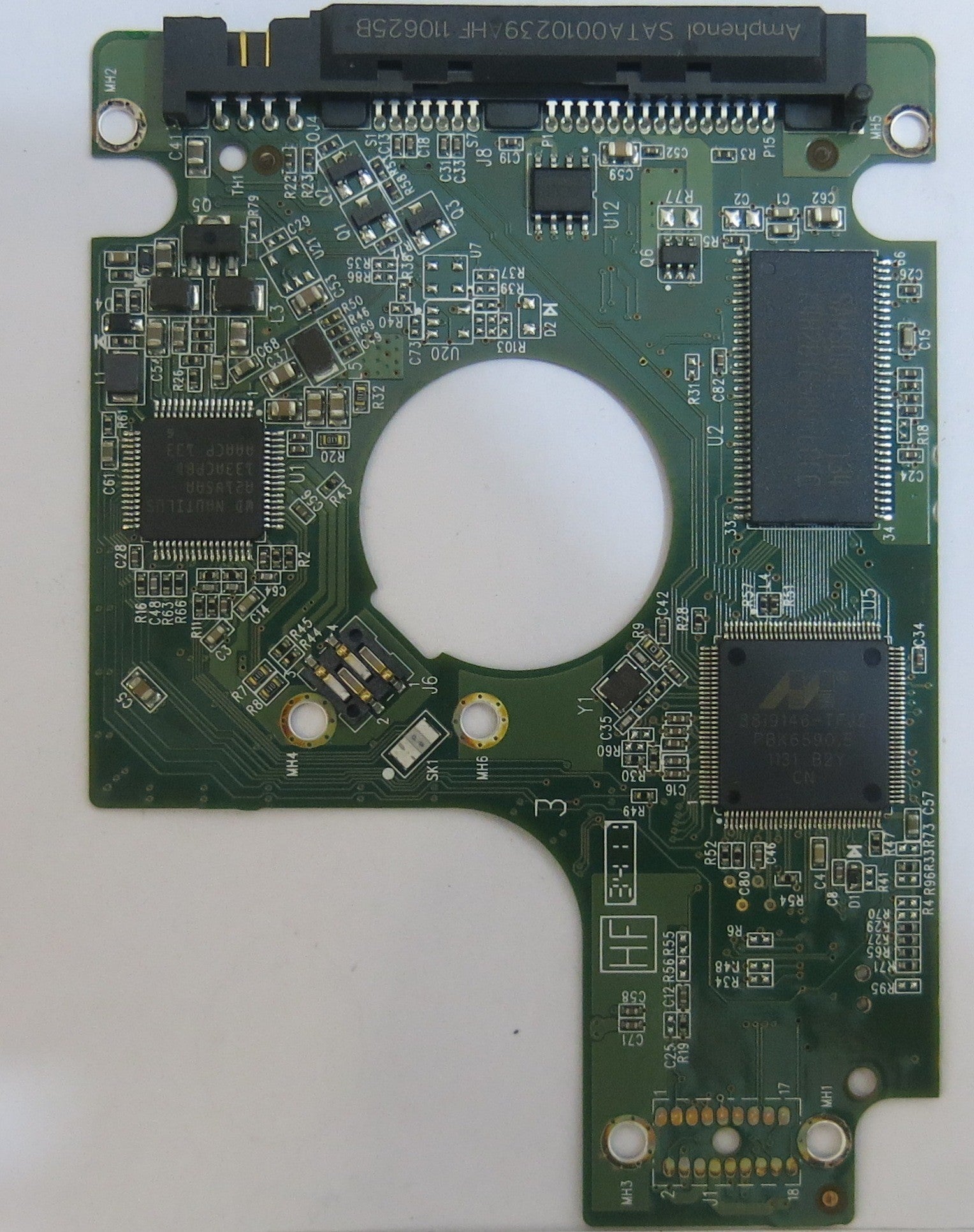WESTERN DIGITAL WD3200BPVT-22JJ5T0 2060-771820-000 REV P1 PCB