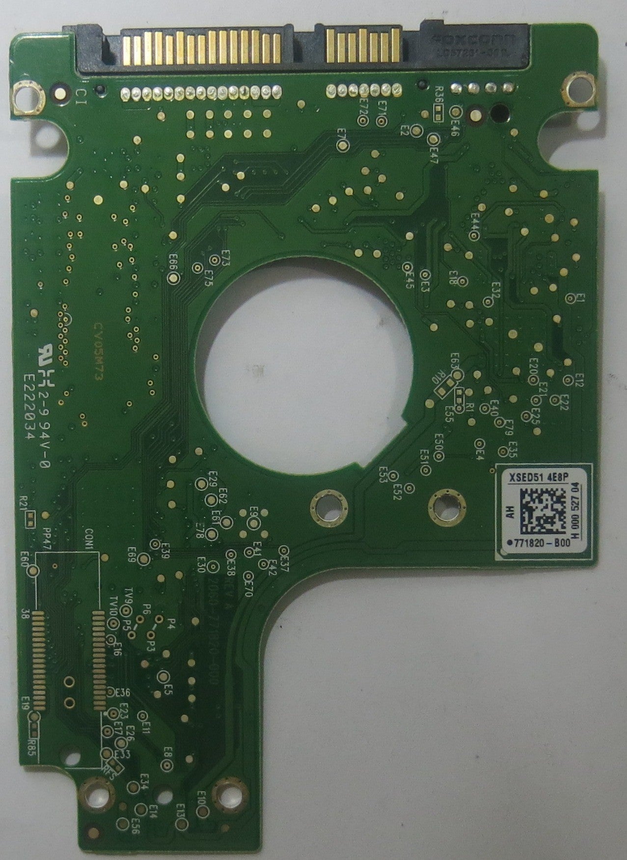WESTERN DIGITAL WD3200BPVT-75JJ5T0 2060-771820-000 REV A PCB