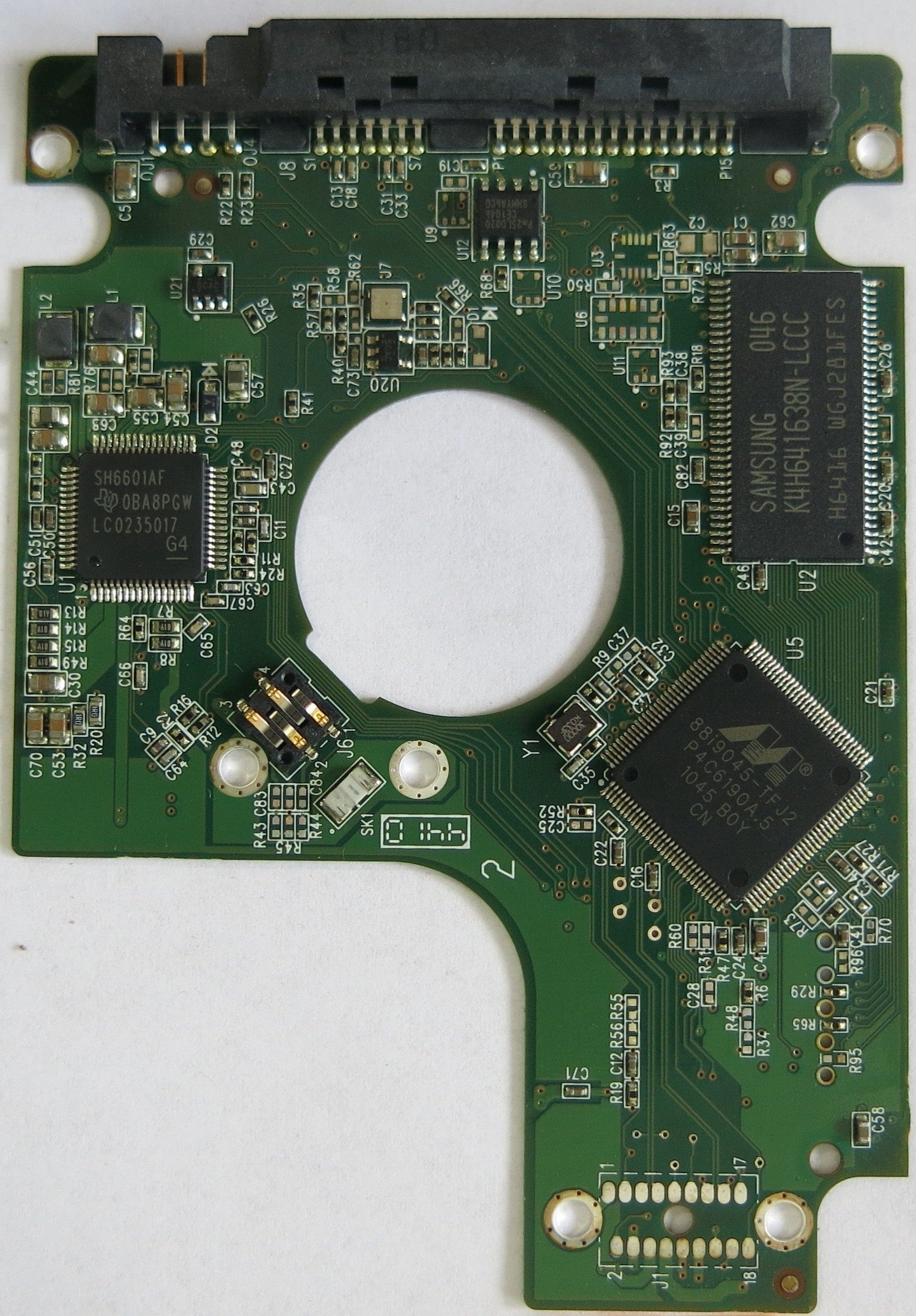 WESTERN DIGITAL WD320BEVT-60A23T0 DCM WA092B931 2060-771672-004 REV A PCB