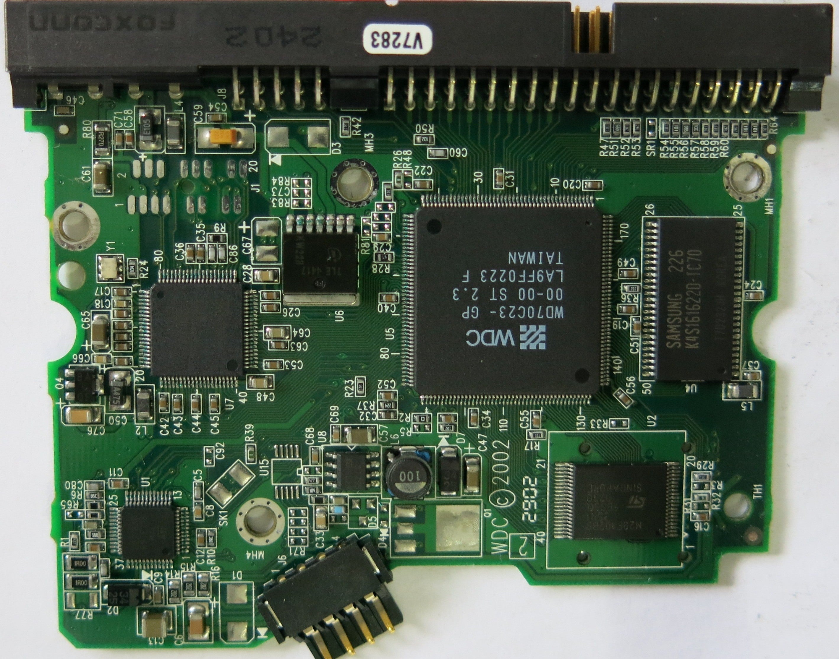 WESTERN DIGITAL WD400BB-00DEA0 2060-001129-001 REV A PCB