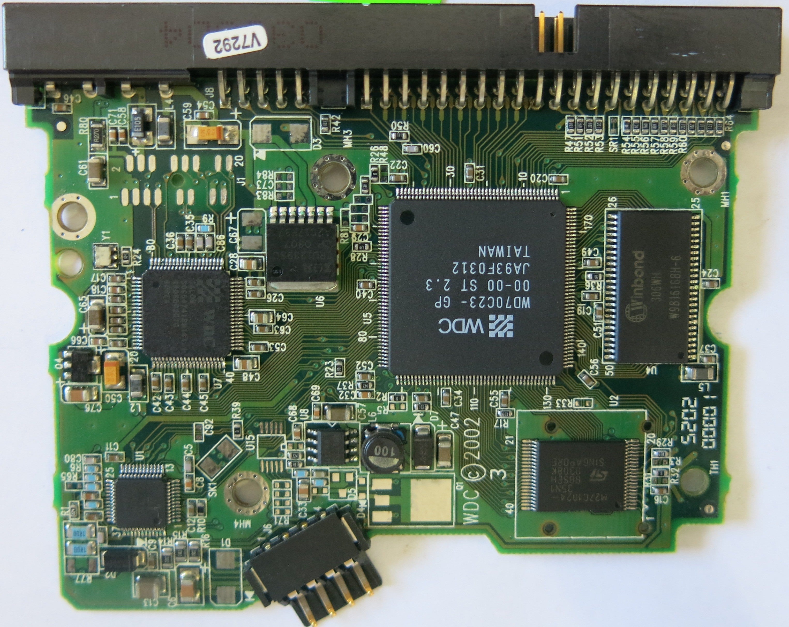 WESTERN DIGITAL WD400BB-00DEA0 DCM HSBANT2AH  2060-001129-001 PCB