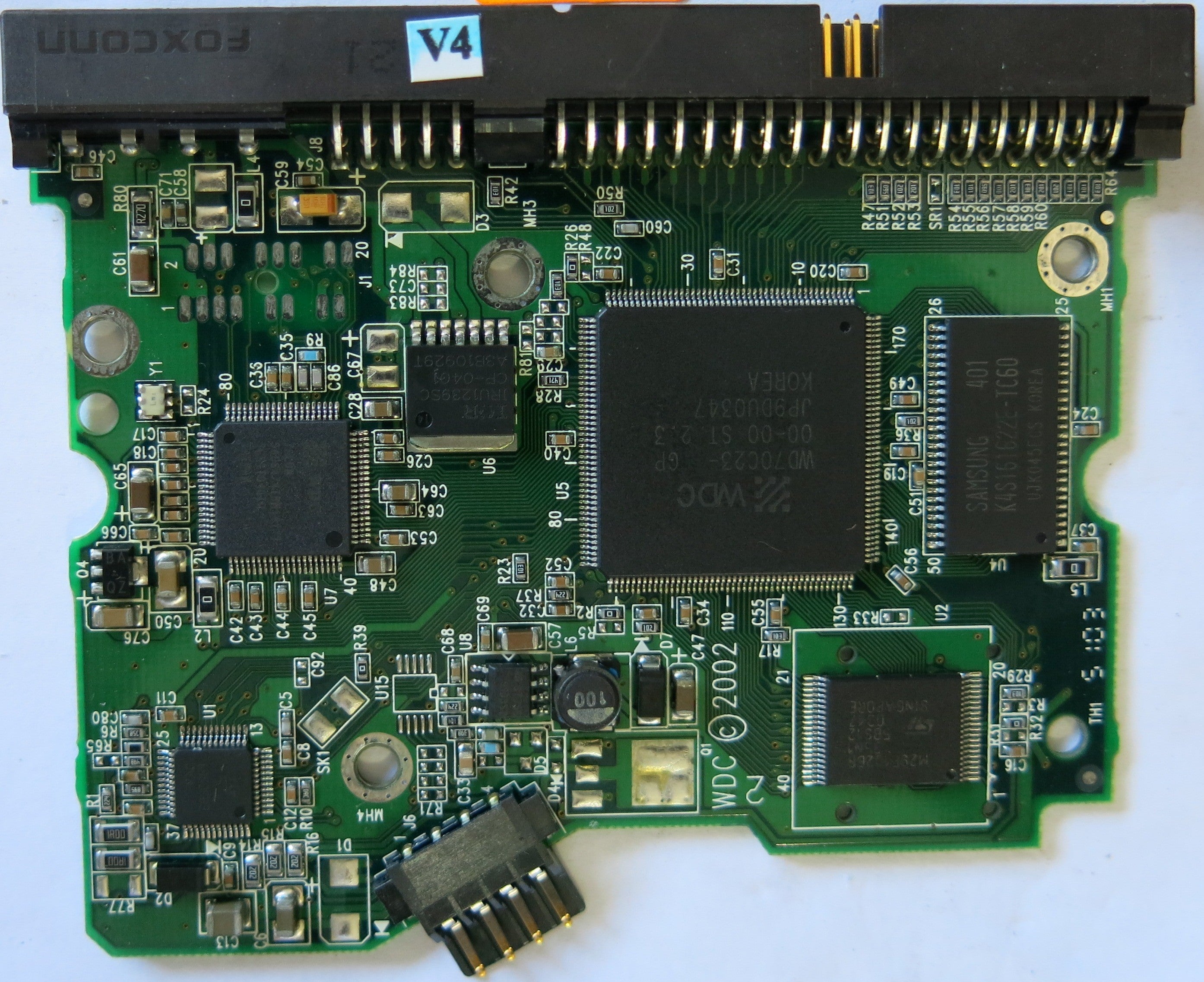 WESTERN DIGITAL WD400BB-23DEA0 2060-001129-001 REV A PCB