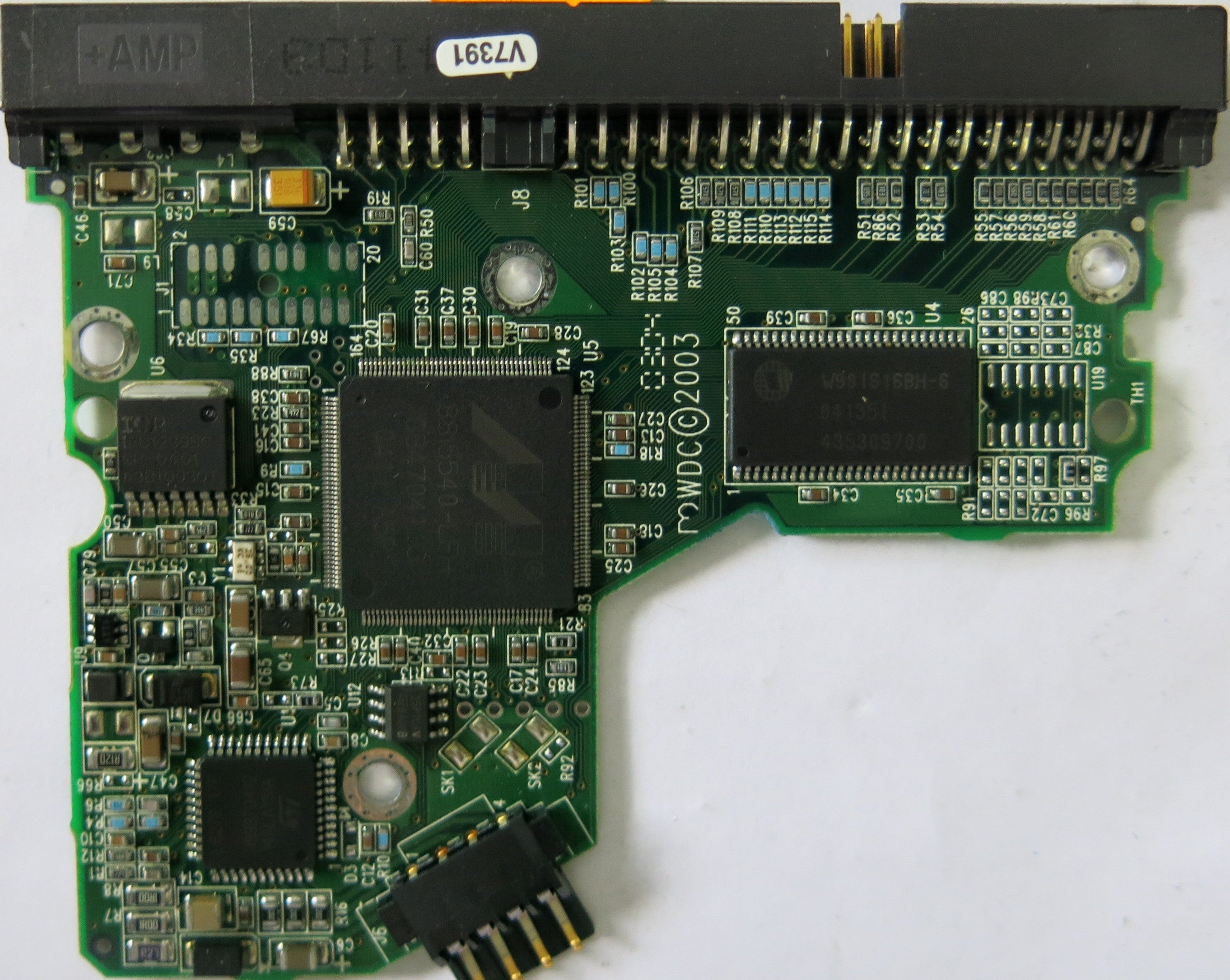WESTERN DIGITAL WD400BB-75FJA1 PCB 2060-001130-012 REV A