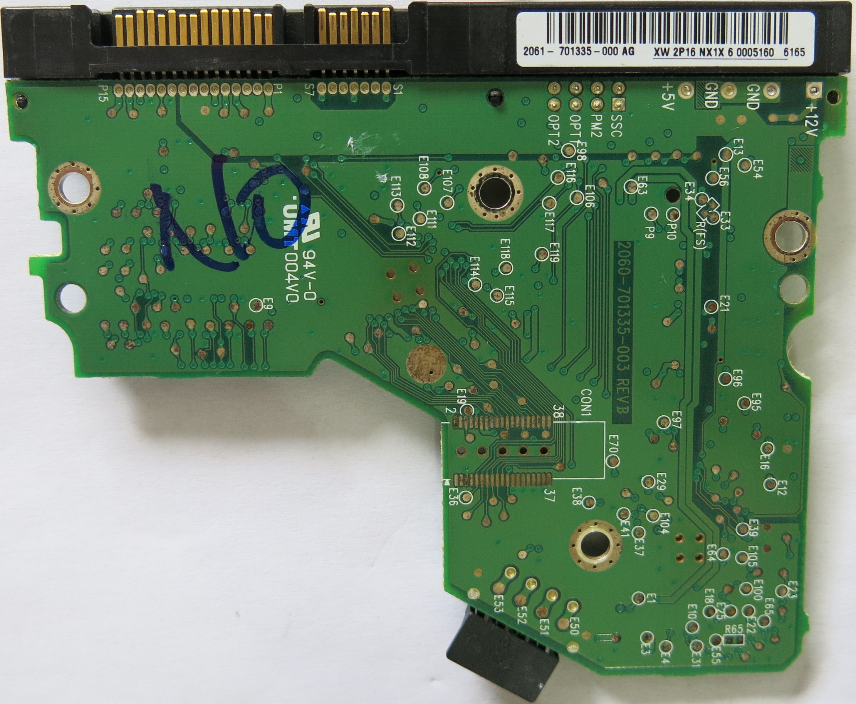 WESTERN DIGITAL WD400BD-08LRA0 2060-701335-003 REV B PCB
