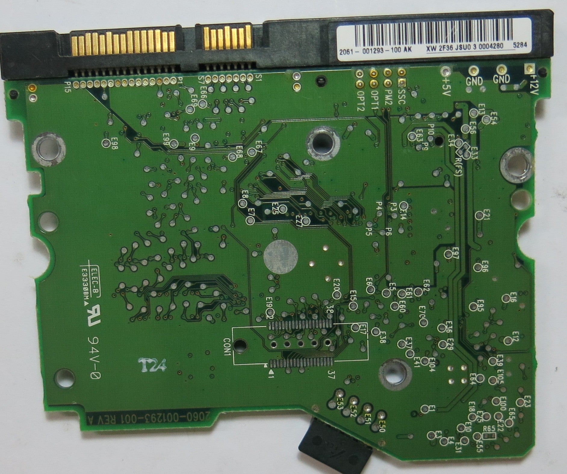 WESTERN DIGITAL WD400BD-75JMA0, DCM 2060-001293-001 REV A,  PCB