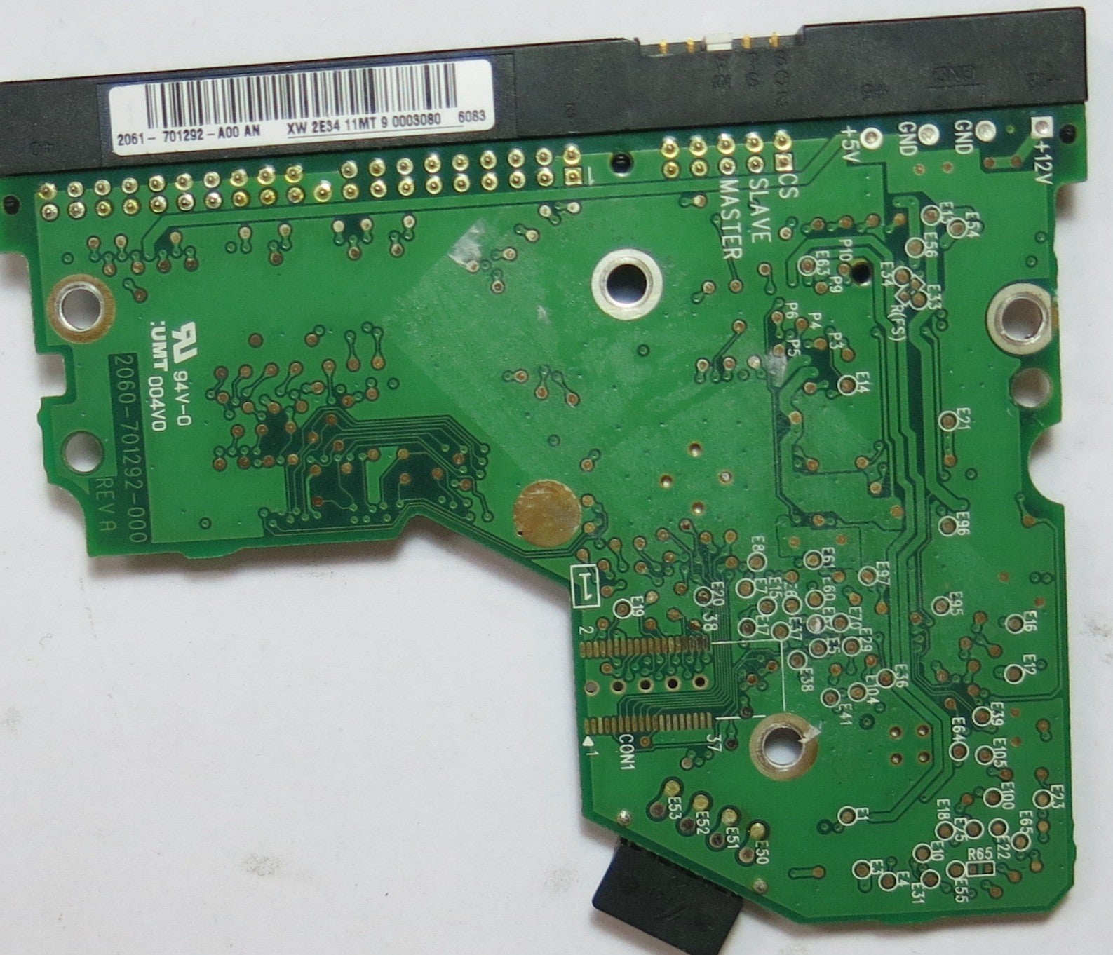 WESTERN DIGITAL WD400JB-00JJCO, DCM 2060-701292-000 REV A,  PCB