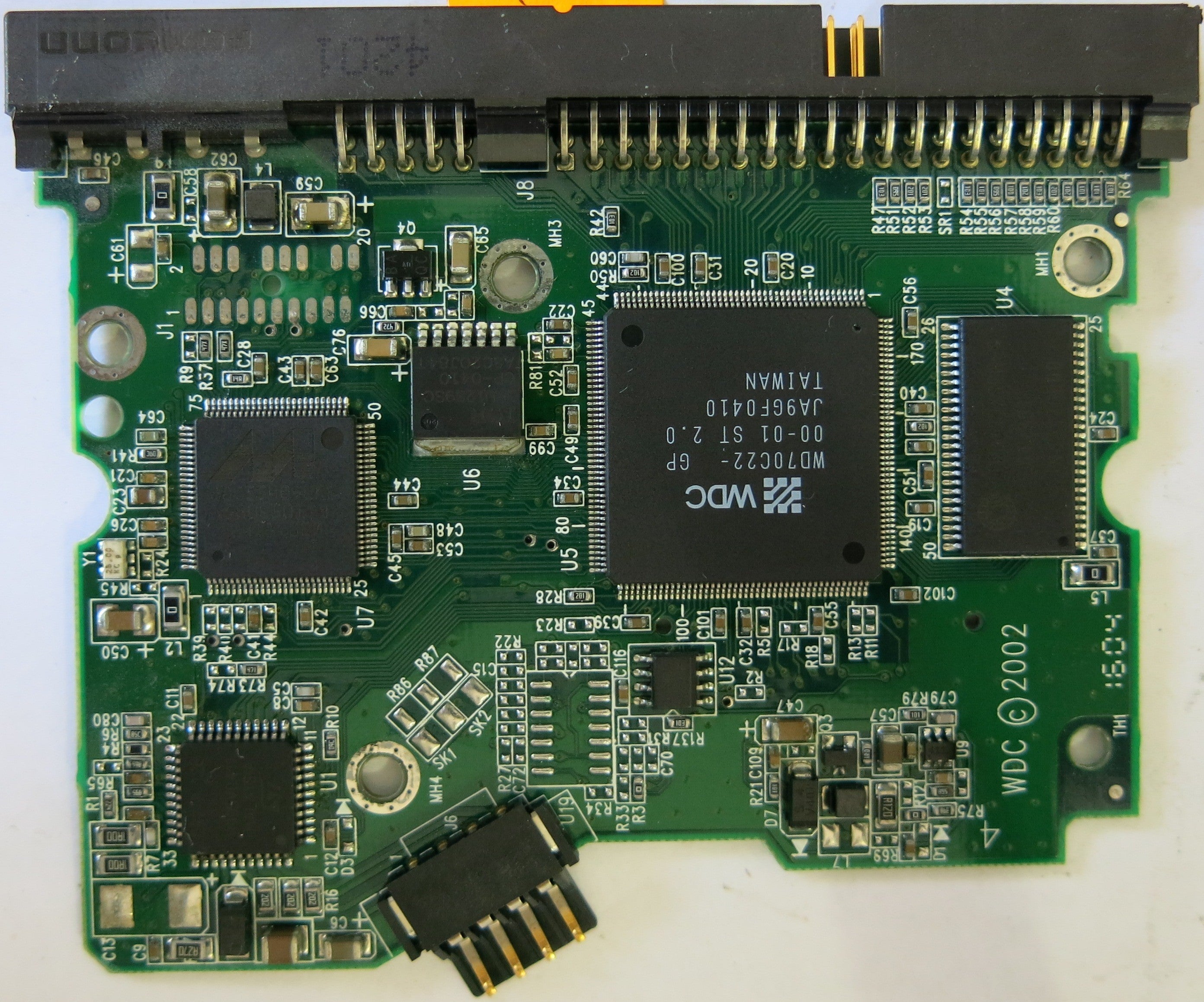 WESTERN DIGITAL WD400LB-55DNA0 2060-001159-006 REV A PCB