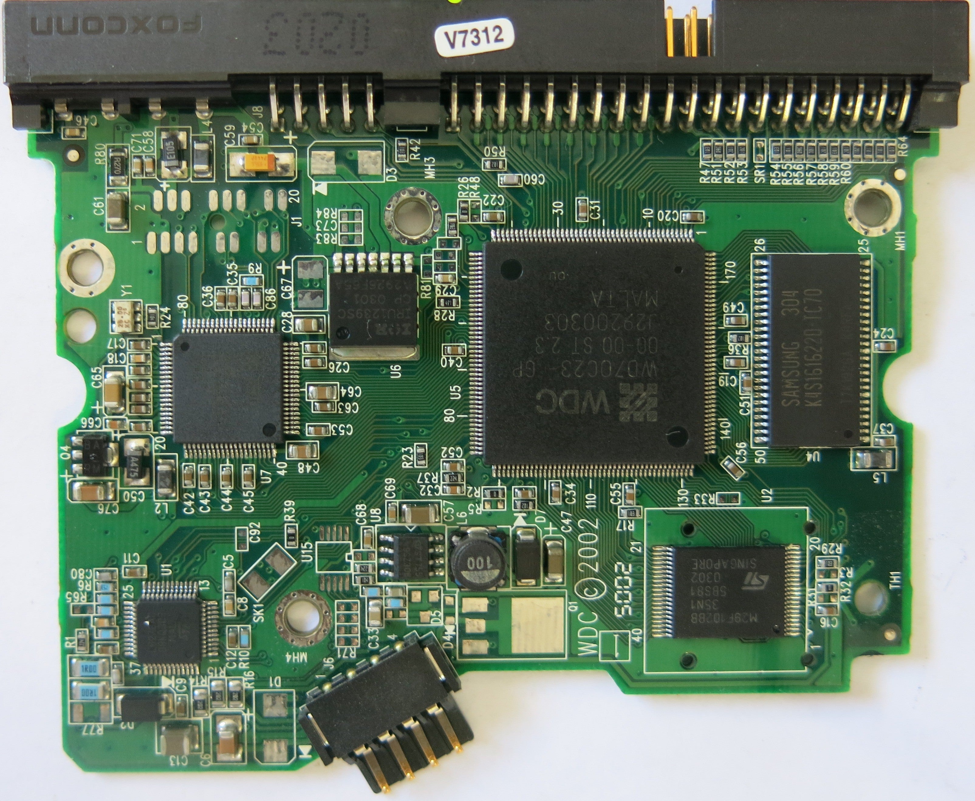 WESTERN DIGITAL WD40BB-75DEA0 2060-001129-001 REV A PCB