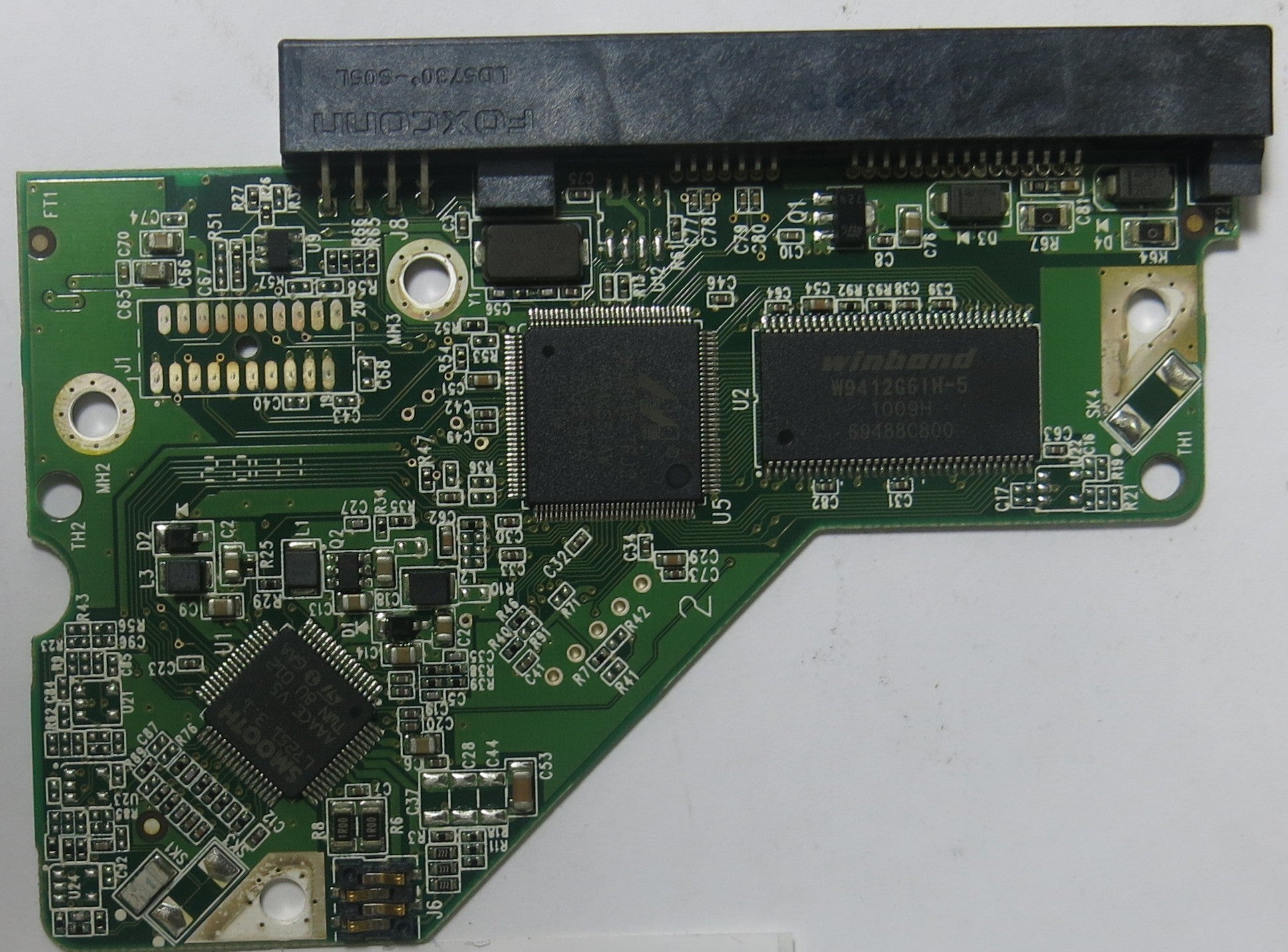 WESTERN DIGITAL WD5000AAKS-00A7B2 2060-701590-0 1 REV A PCB