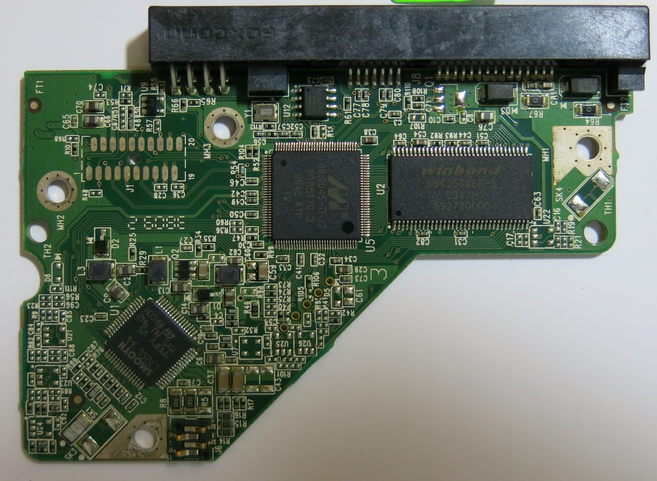 WESTERN DIGITAL WD5000AAKS-00V1A0 2060-701640-002 REV A PCB